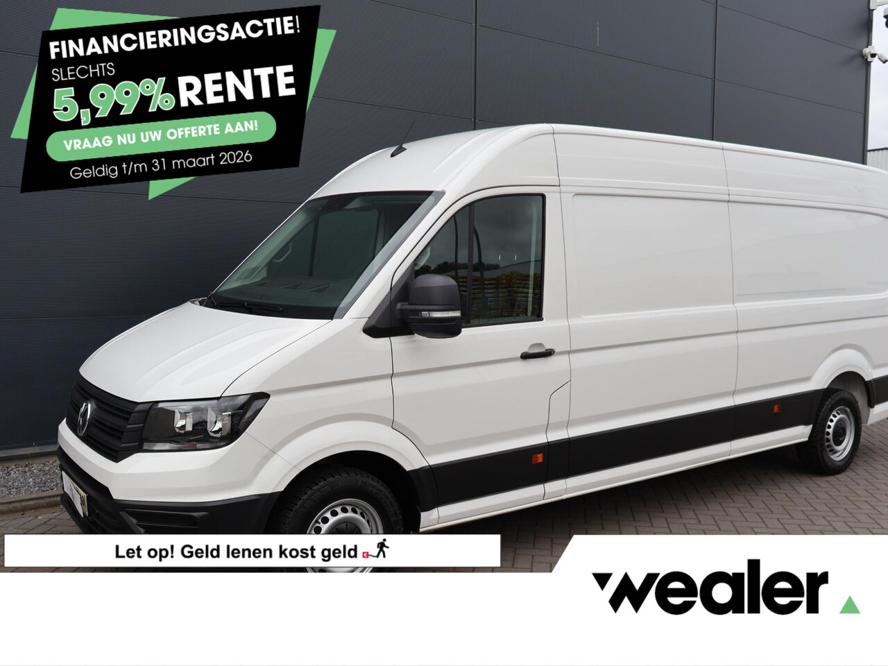 Volkswagen Crafter - 35 2.0 TDI L3H3 Comfortline EURO VI | 140 PK | Trekhaak | Navigatiesysteem | Cruise contro - AutoWereld.nl
