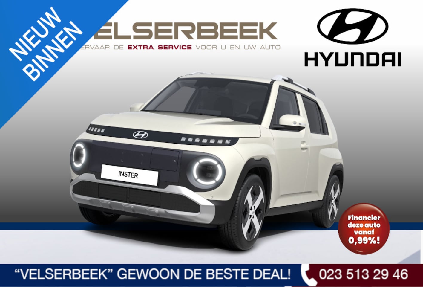 Hyundai Inster - Evolve Sky Plus 49 kWh W&T PACK **NIEUW**DIRECT RIJDEN** - AutoWereld.nl