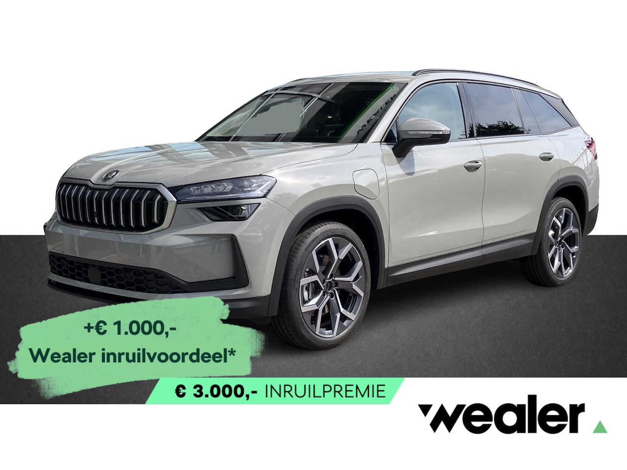 Skoda Kodiaq - Business Edition 1.5 TSI PHEV 204 PK DSG | Trekhaak | 20" Lichtmetalen velgen | LED-Matrix - AutoWereld.nl