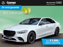 Mercedes-Benz S-klasse - 350d 4MATIC Lang AMG Line | Night pakket | Burmester | Memory pakket voor + achter | Rijas