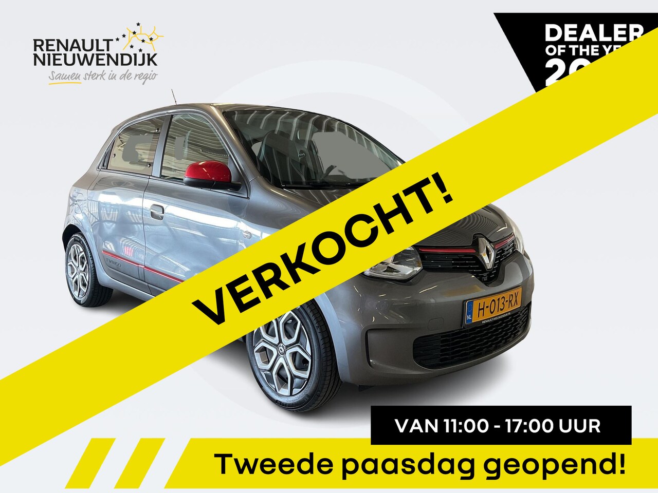 Renault Twingo - 1.0 SCe Collection AIRCO / IN HOOGTE VERSTELBARE BESTUURDERSSTOEL / RADIO / CENTYRALE DEUR - AutoWereld.nl