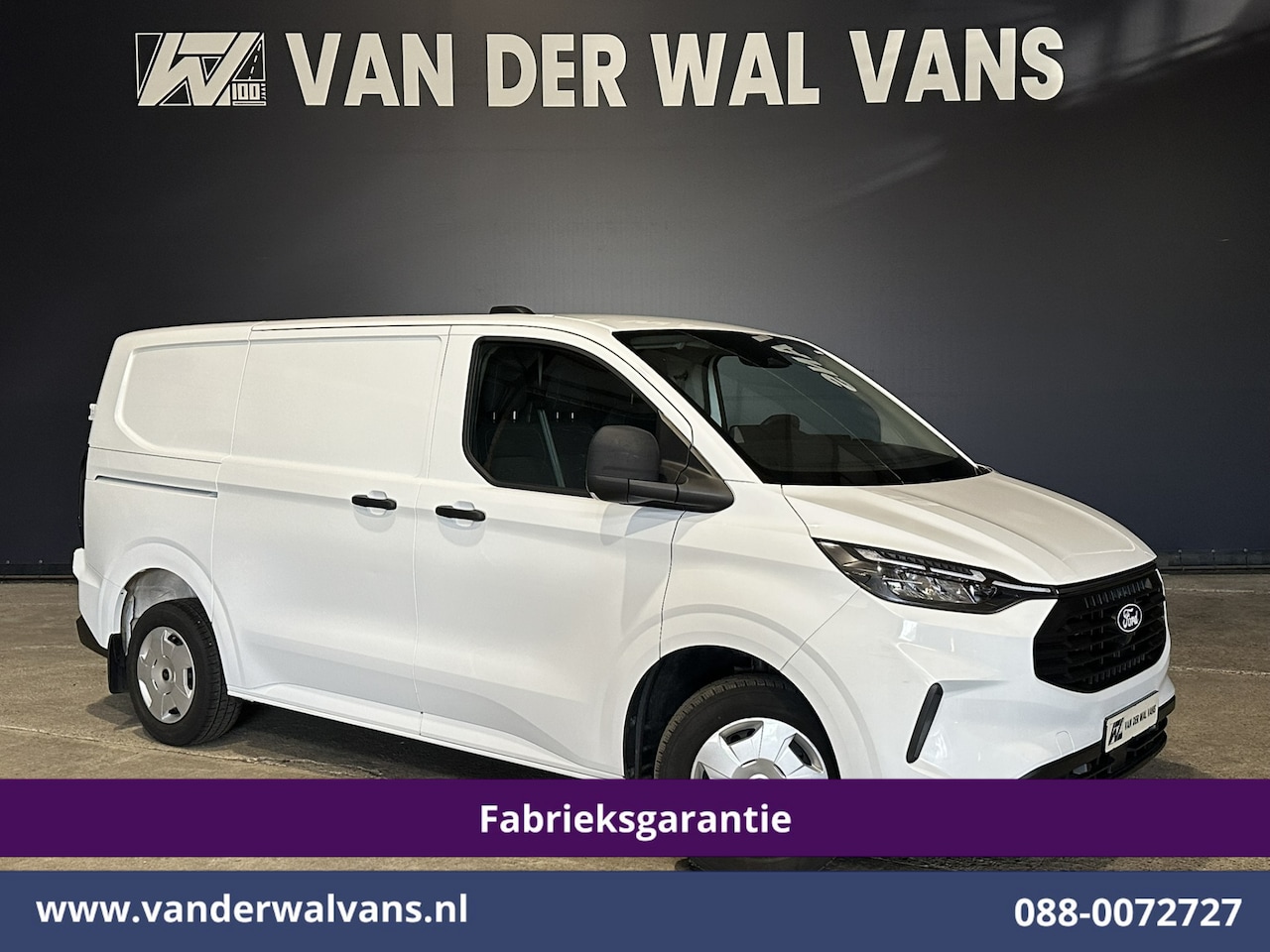 Ford Transit Custom - 2.0 TDCI 111pk L1H1 Fabrieksgarantie Euro6 Airco | Camera | LED | Apple Carplay | Cruiseco - AutoWereld.nl