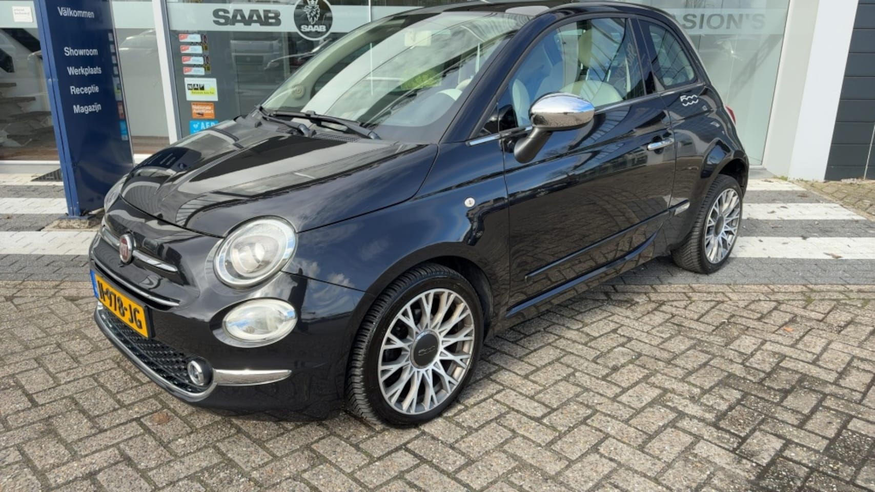 Fiat 500 - 1.2 Lounge Apple CarPlay | Cruise control | Airco - AutoWereld.nl