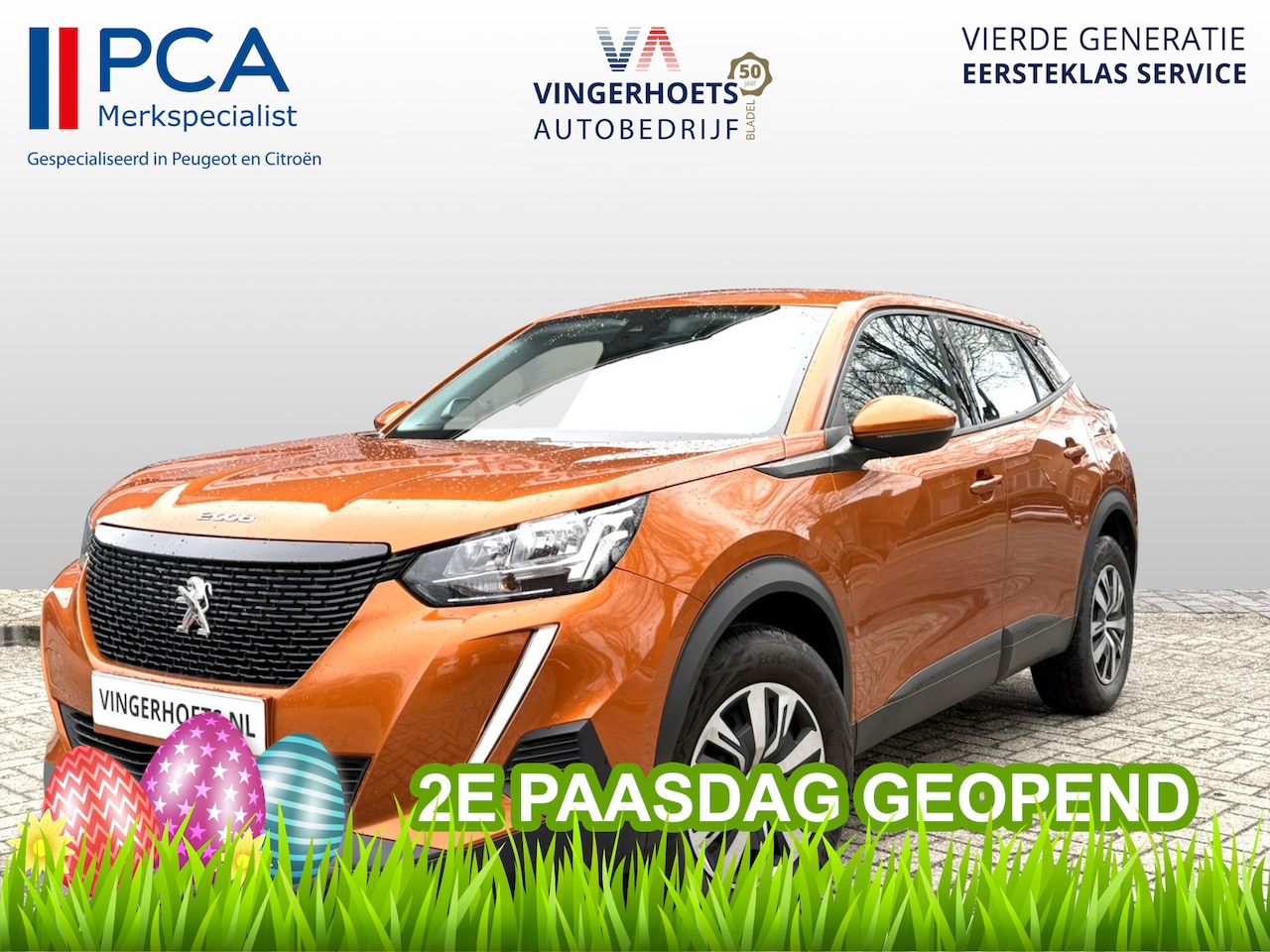 Peugeot 2008 - 100 Pk. Benzine Active Kenteken JXJ-50-N. * Airco * Cruise Control * Stoelverwarming * Nav - AutoWereld.nl