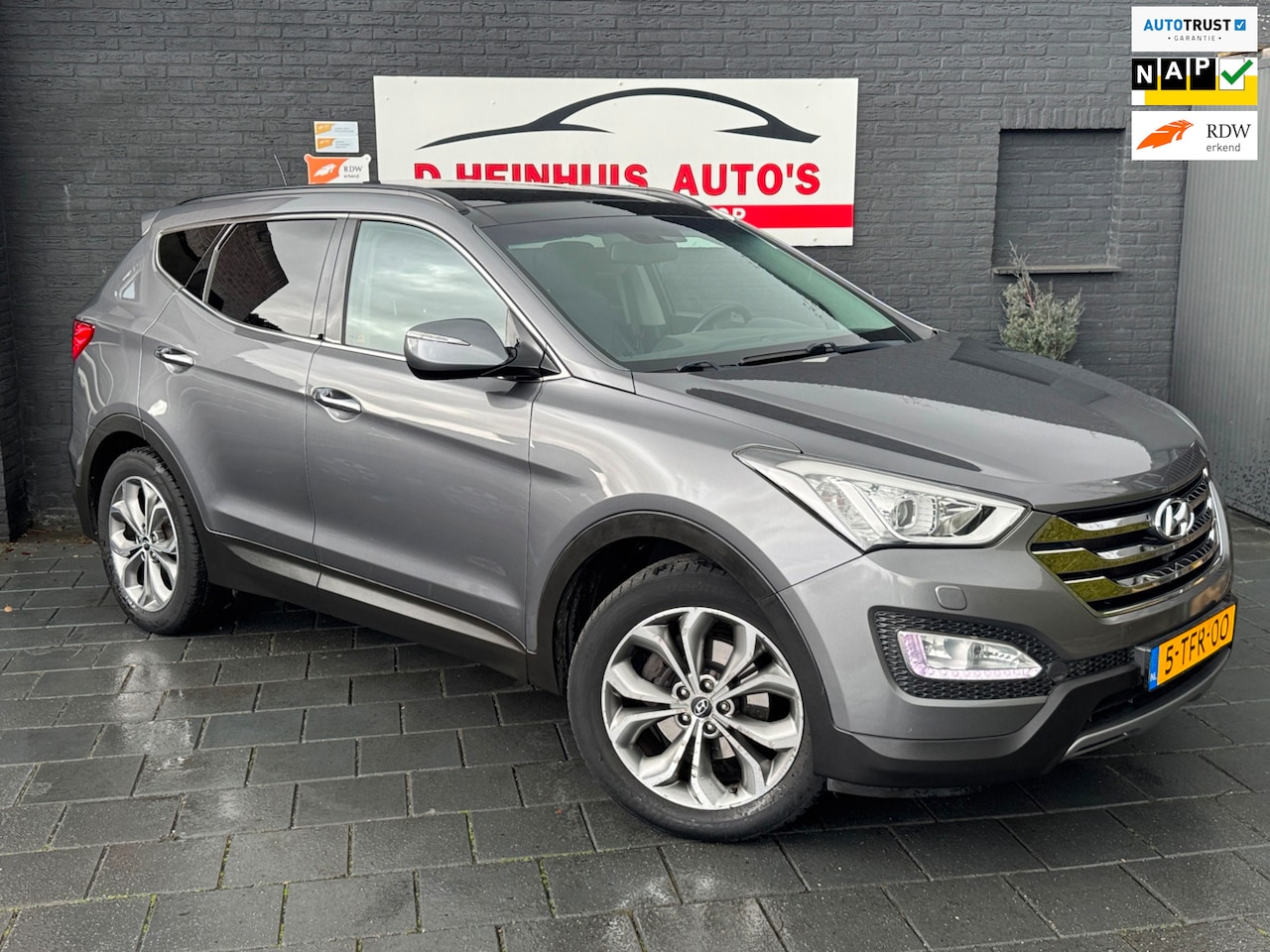 Hyundai Santa Fe - 2.4i GDI 4WD LEDER|PANODAK|TREKHAAK - AutoWereld.nl