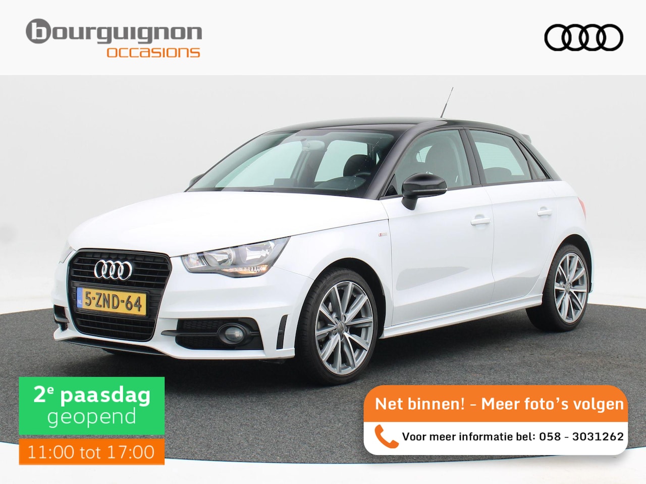 Audi A1 Sportback - 1.2 TFSi Admired | S-Line Exterieur | Airco | Cruise| Navigatie | Bluetooth | 17 inch | 54 - AutoWereld.nl