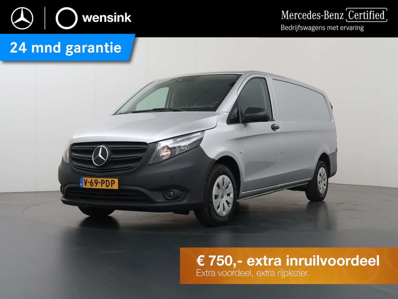 Mercedes-Benz Vito - 114 CDI | L2 | AUTOMAAT | 136 PK | ADAPTIEVE CRUISE | AIRCO | CAMERA | PARKEERSENSOREN | C - AutoWereld.nl