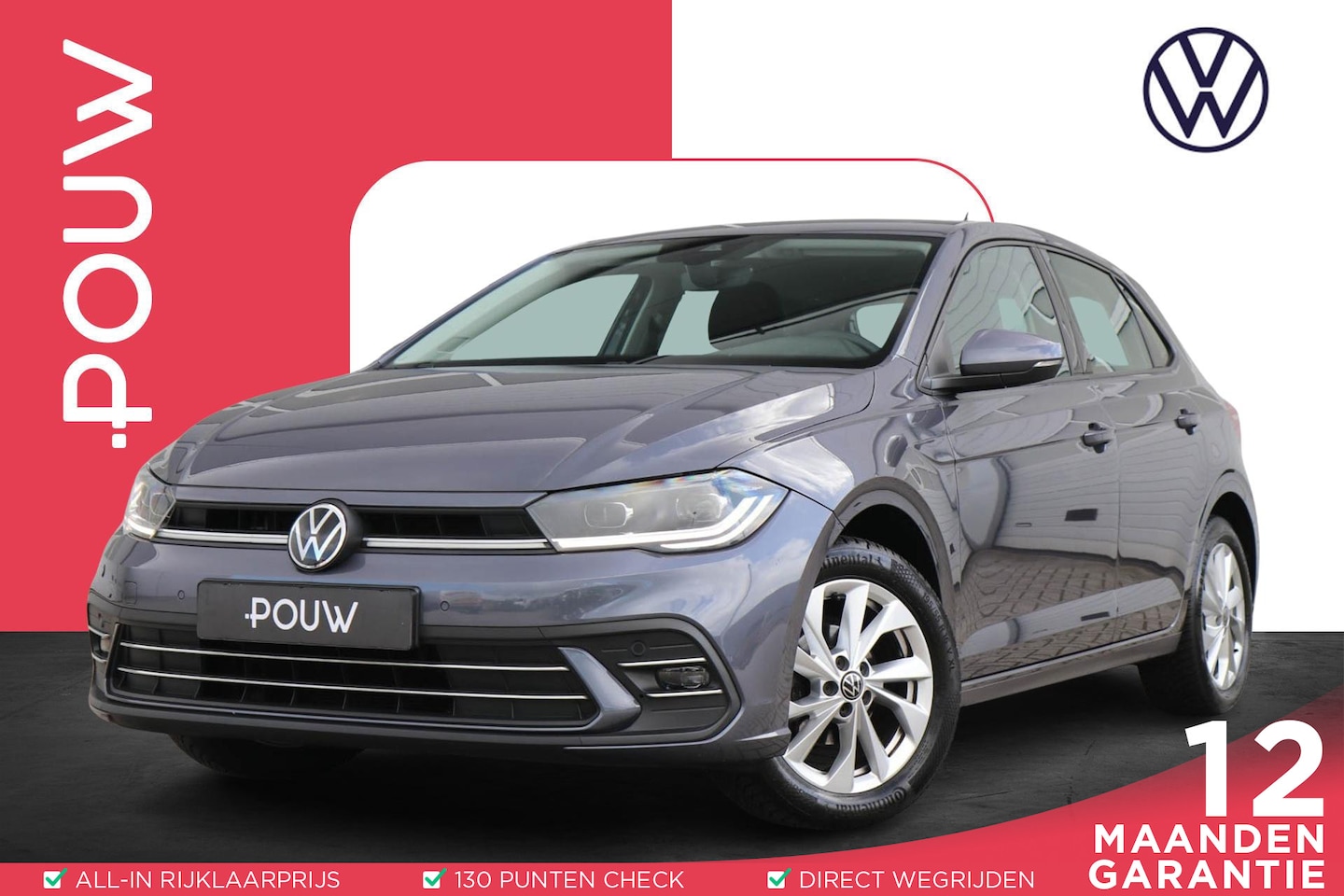 Volkswagen Polo - 1.0 TSI 95pk Style | Navigatie | Parkeersensoren | App Connect - AutoWereld.nl
