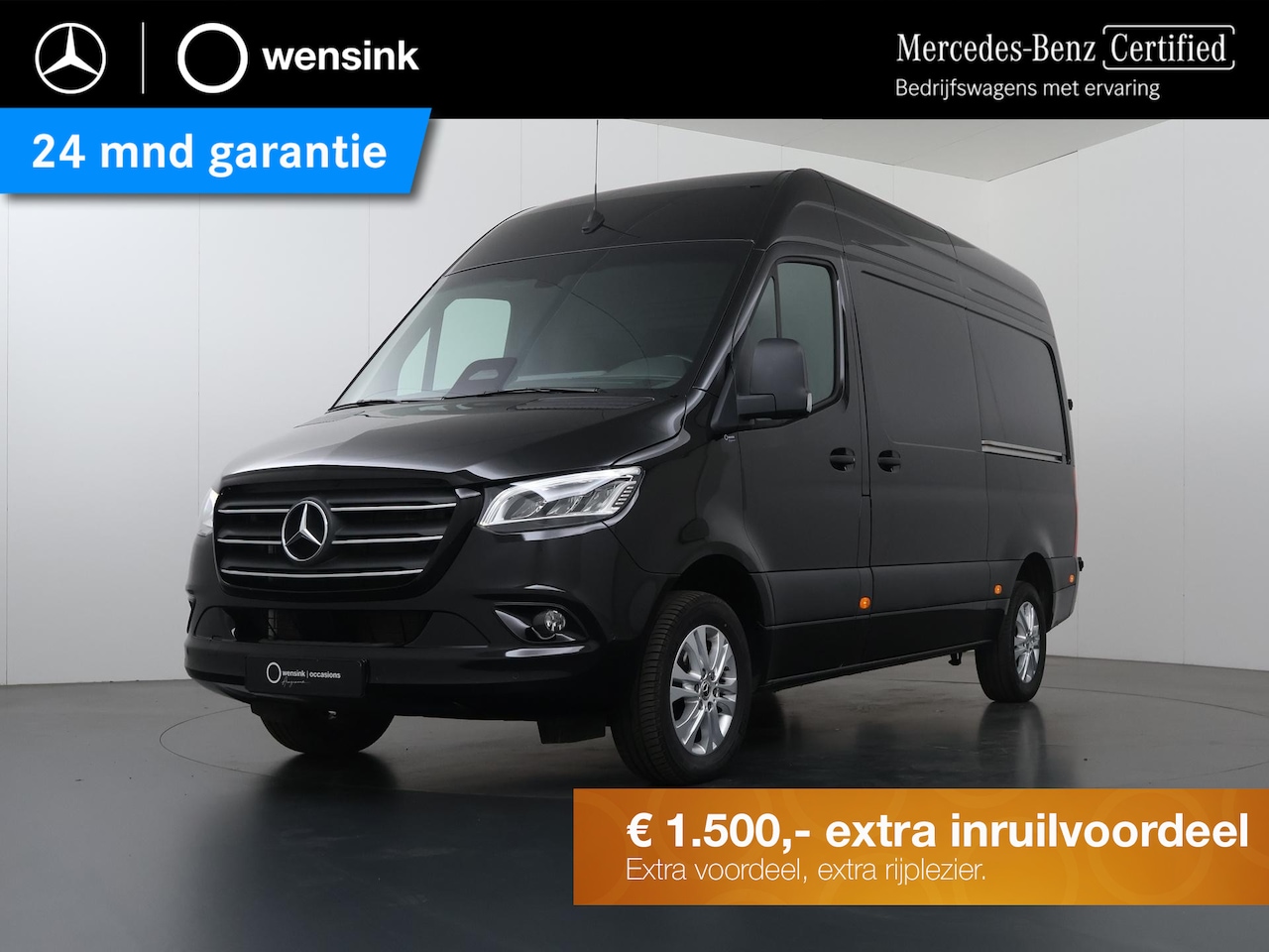 Mercedes-Benz Sprinter - 317 CDI | AUT. | L2 H2 | SELECT | 3500 KG. AHW | SCHUIFDEUR L+R | STOELVERWARMING | LED | - AutoWereld.nl