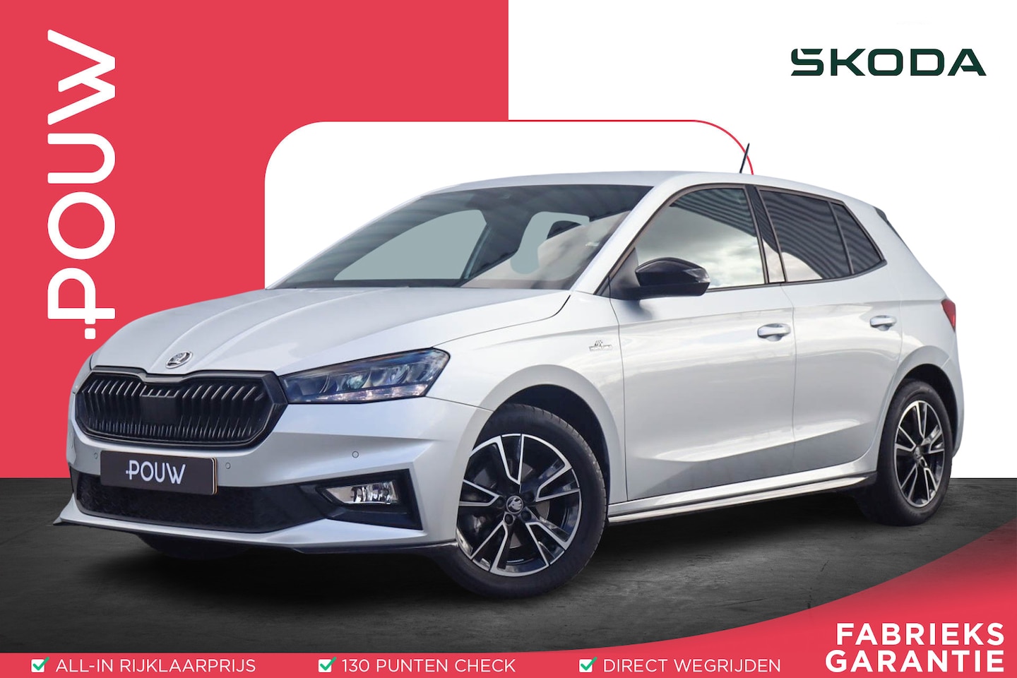 Skoda Fabia - 1.0 TSI 115pk DSG Monte Carlo | Apple Carplay/Android Auto | Stoelverwarming | Achteruitri - AutoWereld.nl