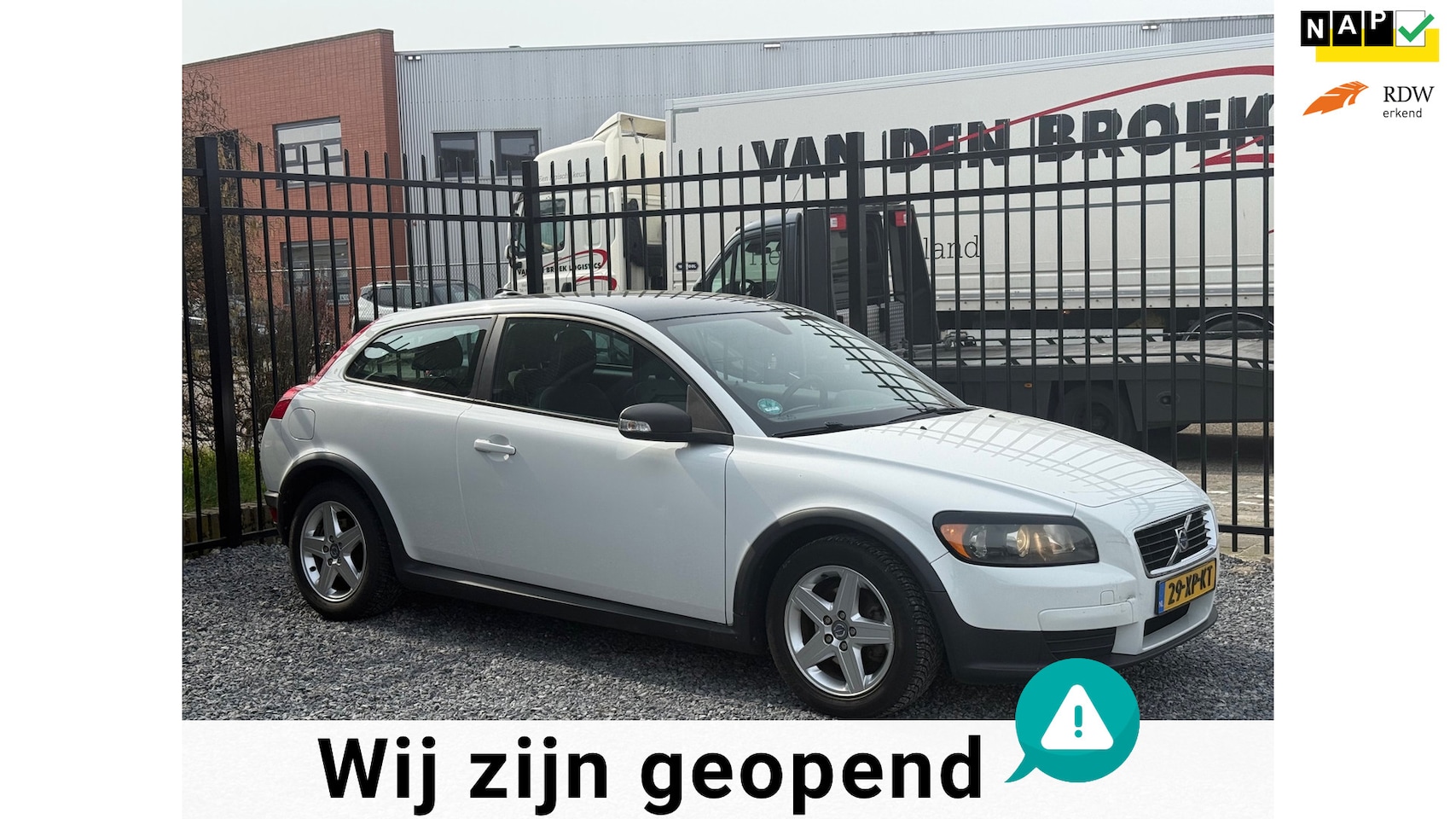 Volvo C30 - 1.6 AIRCO!APK!LEUKE AUTO!KOOPJE! - AutoWereld.nl