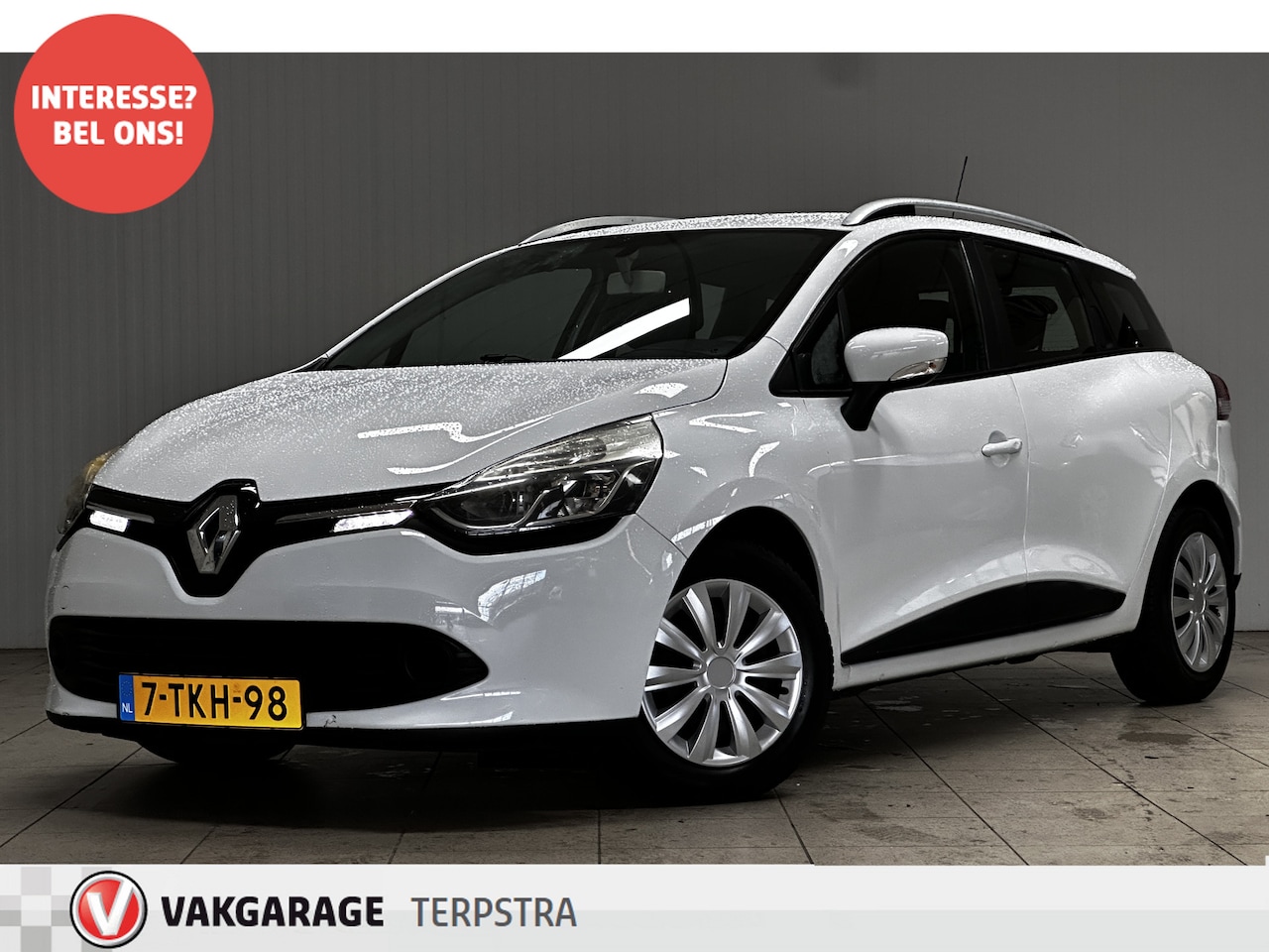 Renault Clio Estate - 1.5 dCi ECO Expression/ Navi/ Airco/ Cruise/ Elek. pakket/ Isofix/ Bluetooth/ Multi. Stuur - AutoWereld.nl