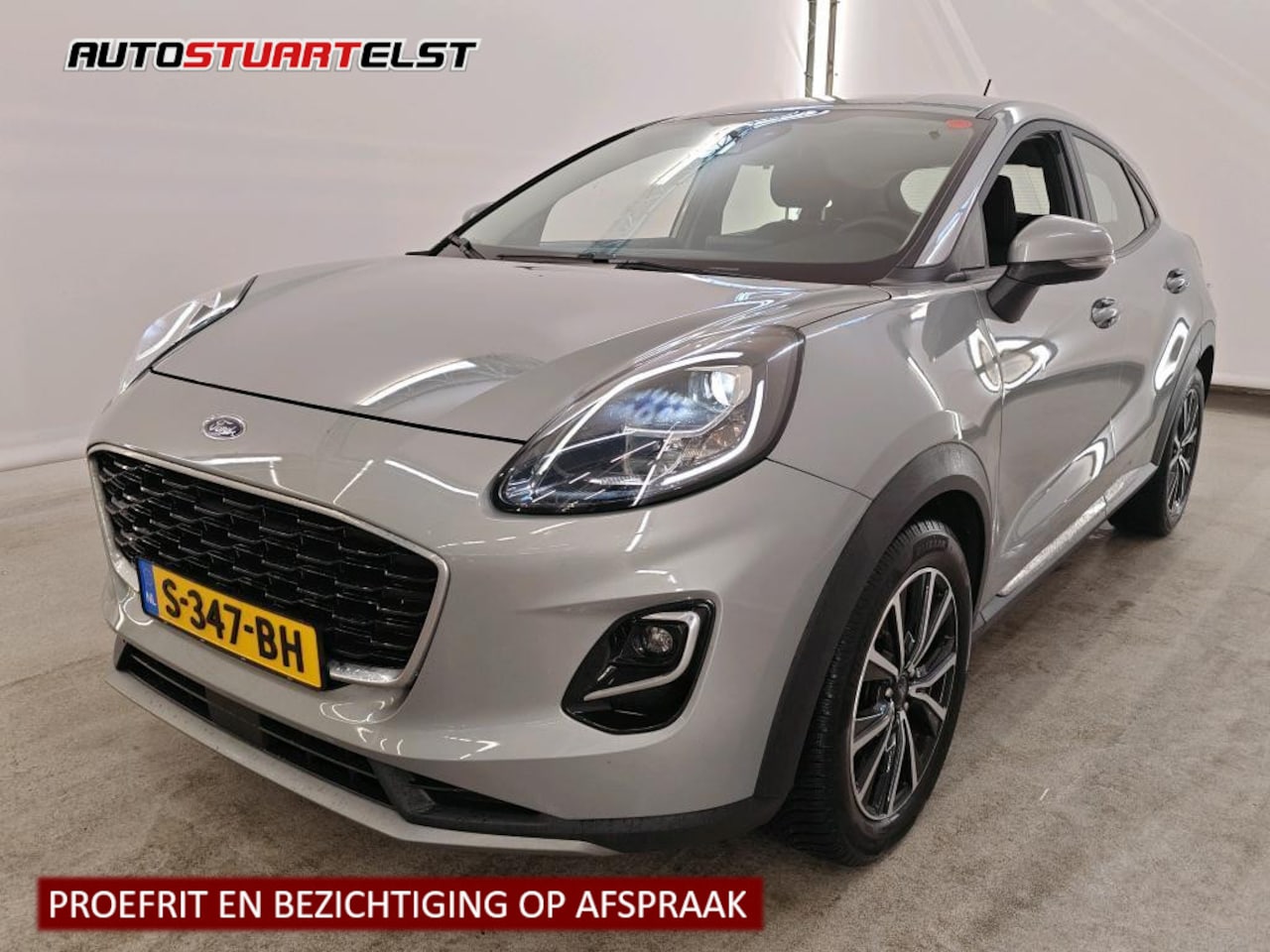 Ford Puma - 1.0 Hybrid Titanium 1e Eigenaar | Volledig Onderh | NAP | BTW | Navi | DAB | Cruise | Bots - AutoWereld.nl