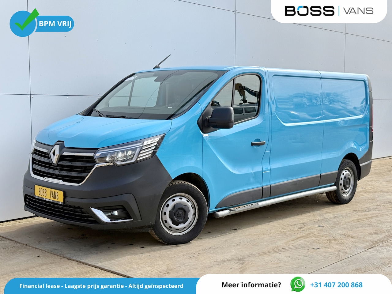 Renault Trafic - 2.0 DCI 150PK Automaat L2H1 Cruise Control Airco sidebars camera Parkeersensoren Voor Acht - AutoWereld.nl