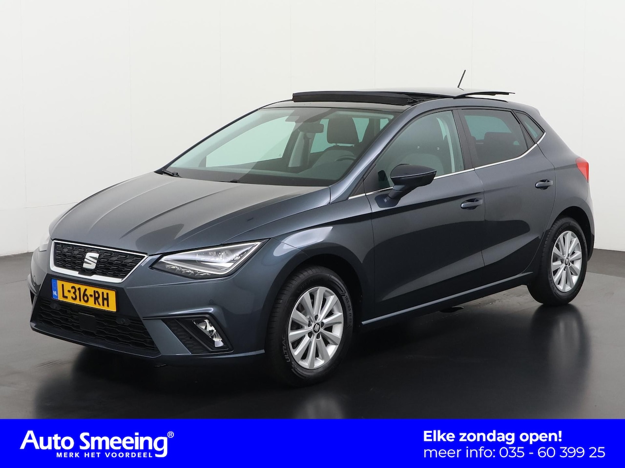 SEAT Ibiza - 1.0 TSI FR Business Intense DSG | Schuifdak | Stoelverwarming | Navigatie | Zondag Open! - AutoWereld.nl