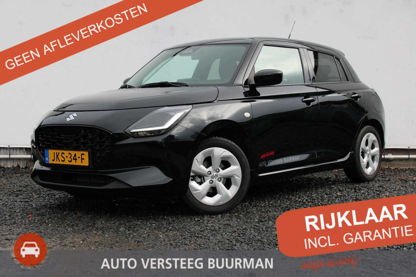 Suzuki Swift - 1.2 Select Smart Hybrid Nieuwe auto met Draadloos Applecarplay/Androidauto! - AutoWereld.nl