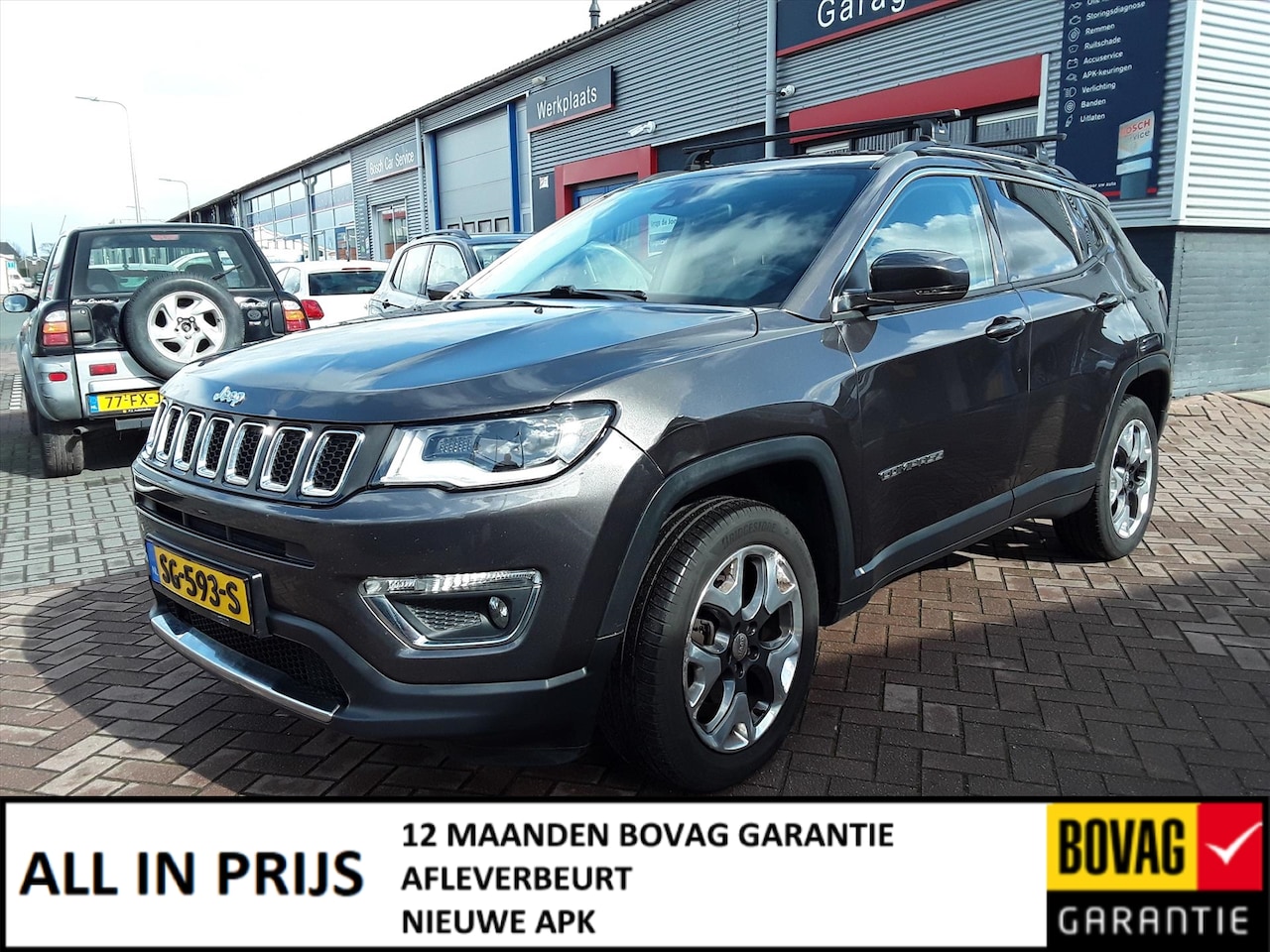 Jeep Compass - 1.4 MultiAir 170pk 4x4 Aut Limited - AutoWereld.nl