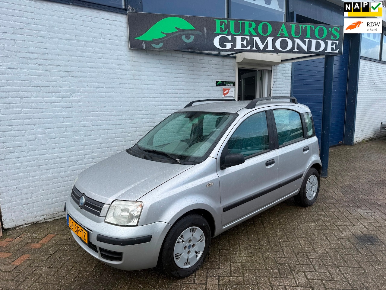 Fiat Panda - 1.2 Navigator AIRCO AUTOMAAT JAAR APK BIJ LEVERING - AutoWereld.nl