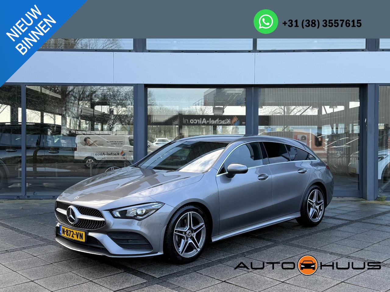 Mercedes-Benz CLA-klasse Shooting Brake - Aut. 180 Business Sol. AMG | Navi | Camera | Sfeer Verlichting | - AutoWereld.nl