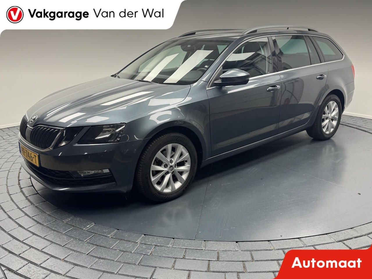 Skoda Octavia Combi - 1.0 TSi Greentech Automaat-Trekhaak-Navigatie-Cr.contr-Clima-Carplay-Parkeersensoren-Lm16' - AutoWereld.nl