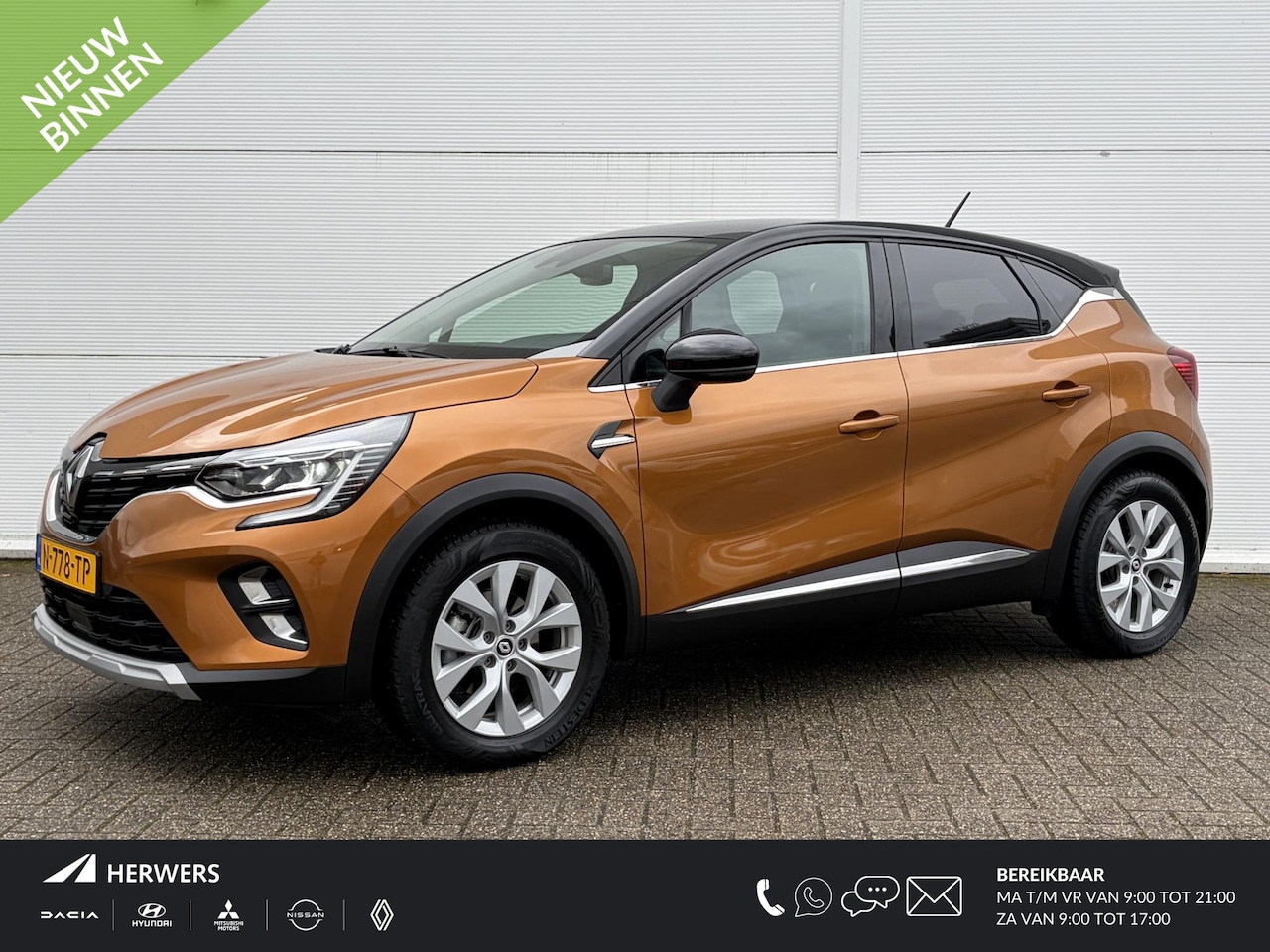 Renault Captur - 1.6 E-Tech Hybrid 145 Intens / HEV / Apple Carplay/Android Auto / Cruise control / Audio-n - AutoWereld.nl