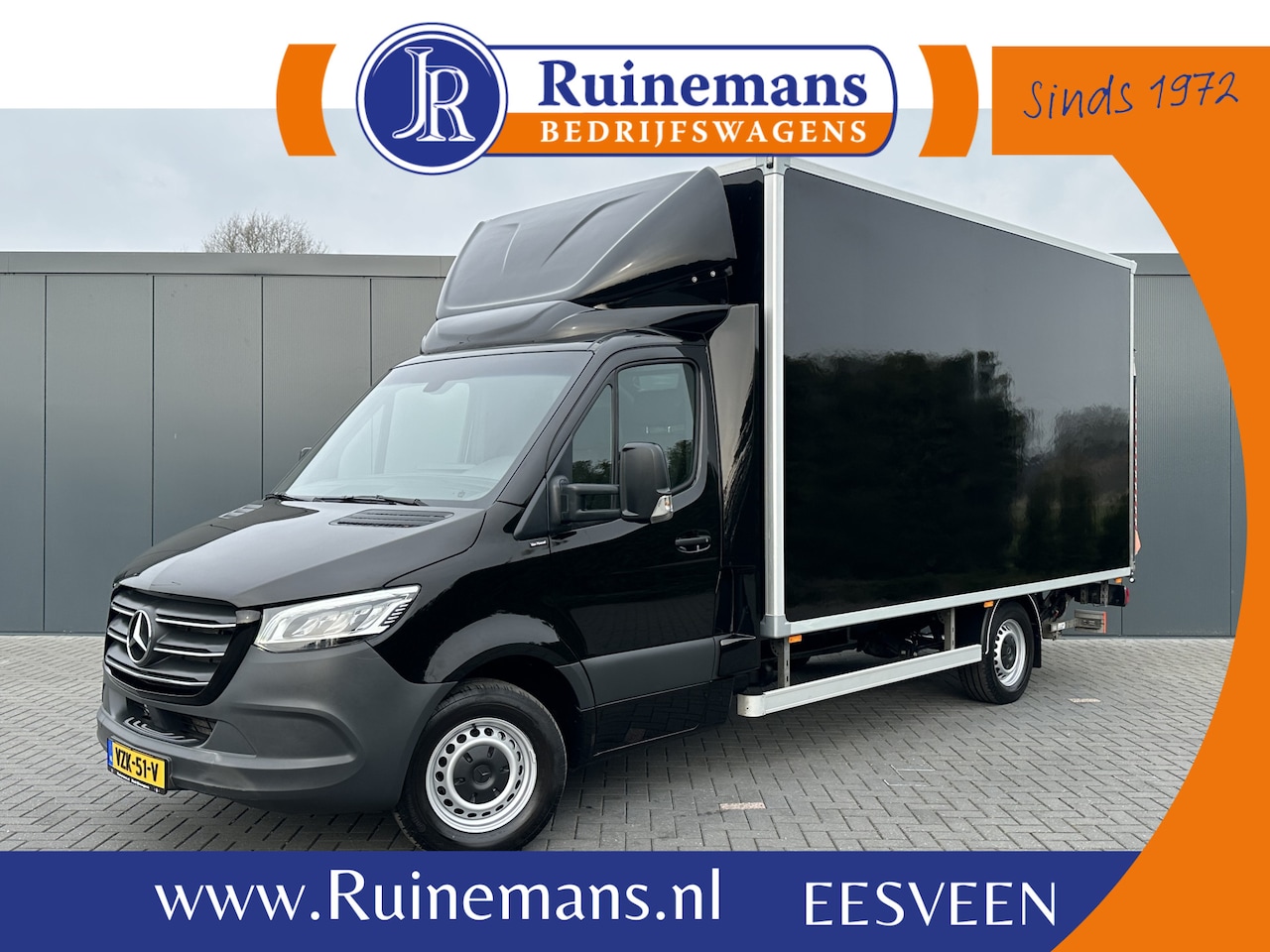 Mercedes-Benz Sprinter - 319 CDI 191 PK 9G-TRONIC / BAKWAGEN / LAADKLEP / 17.571 KM !! / LED / 1e EIG. / ZIJDEUR / - AutoWereld.nl