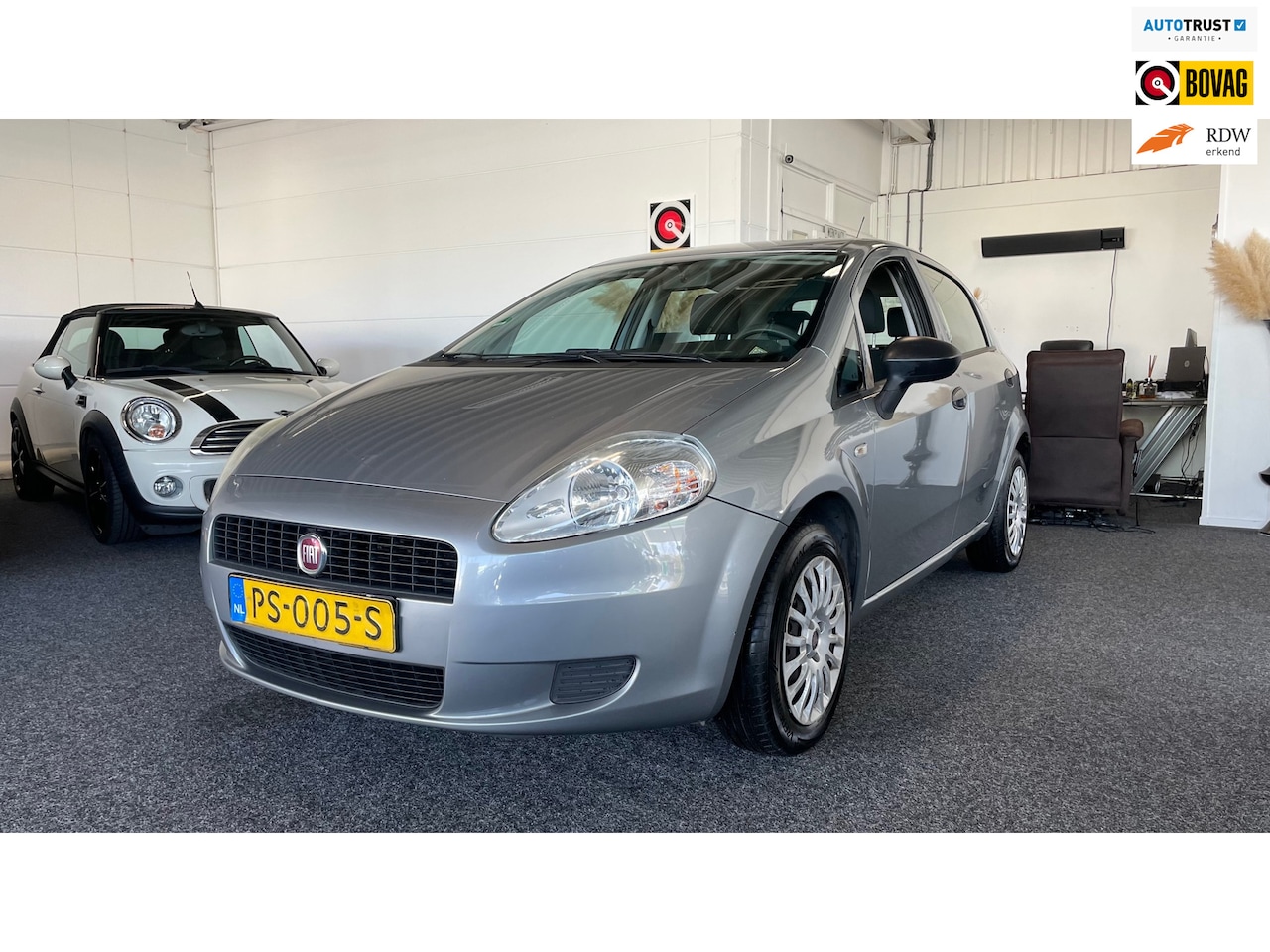 Fiat Grande Punto - 1.2 Actual 1.2 Actual, 5-deurs, Nieuwe APK - AutoWereld.nl