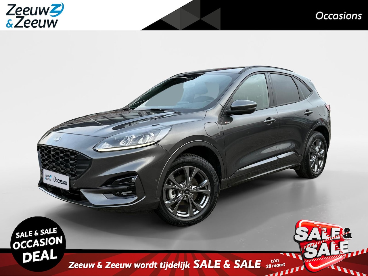Ford Kuga - 2.5 PHEV ST-Line | Driver Assistance Pack | Dodehoek detectie | Achteruitrijcamera | Apple - AutoWereld.nl