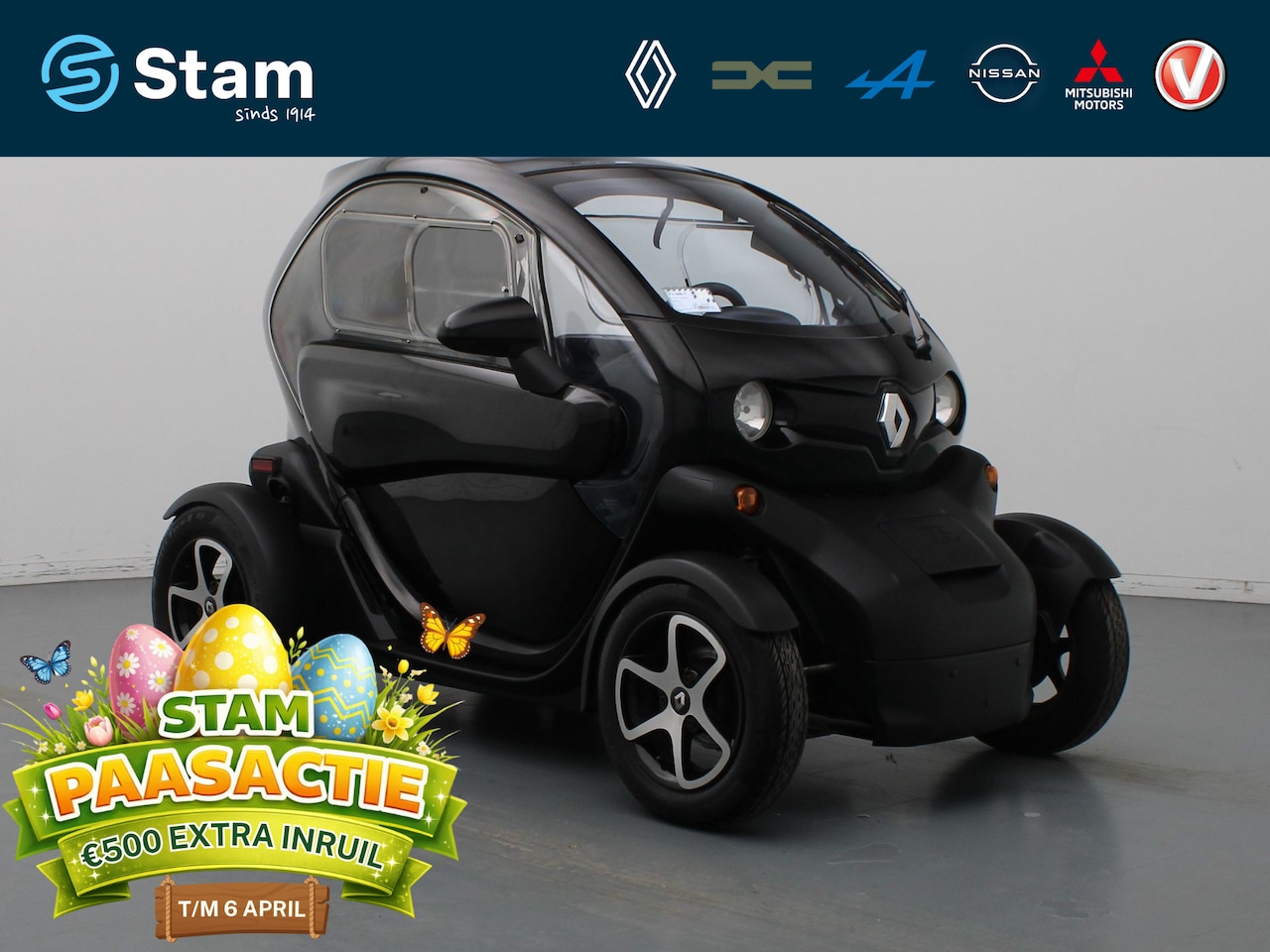 Renault Twizy - Intens (ex Accu) Automaat | Voorruitverw. | Panoramadak - AutoWereld.nl