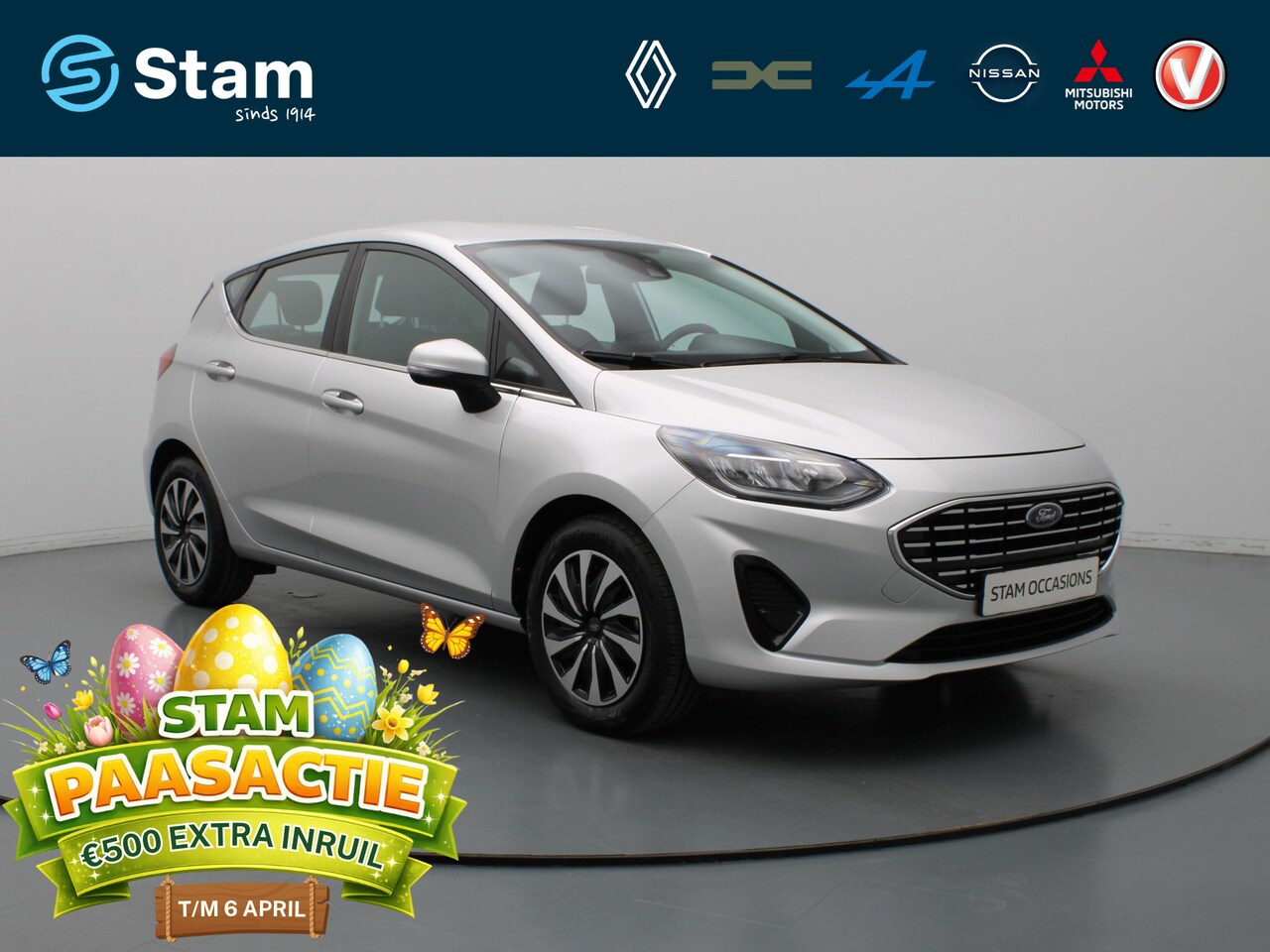Ford Fiesta - 100pk EcoBoost Titanium Cruise | Climate | Parkeersens. achter | Stoel-/stuur-/voorruitver - AutoWereld.nl