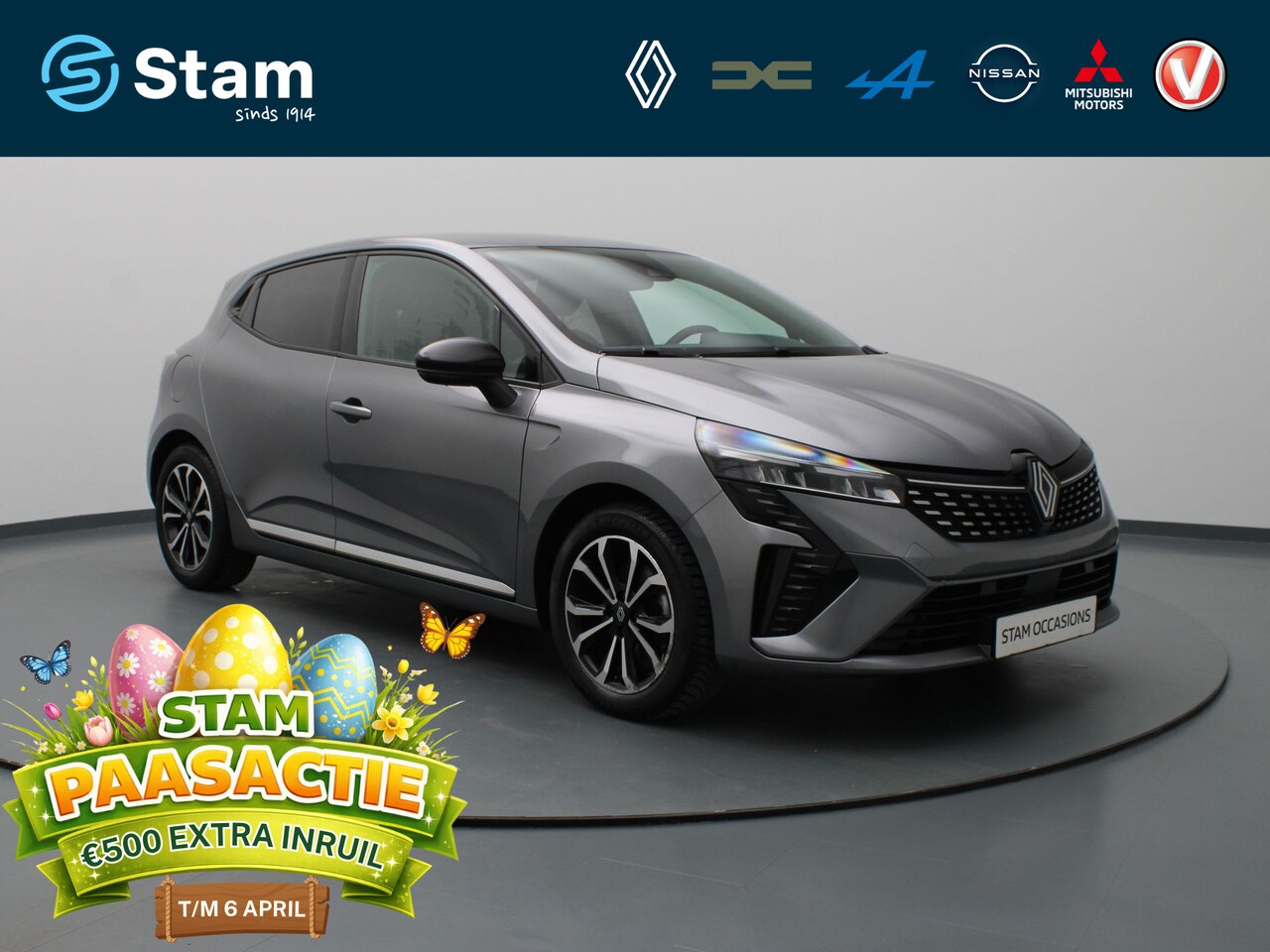 Renault Clio - E-Tech Full Hybrid techno 145pk Camera | Cruise | Climate | Parkeersens. achter - AutoWereld.nl