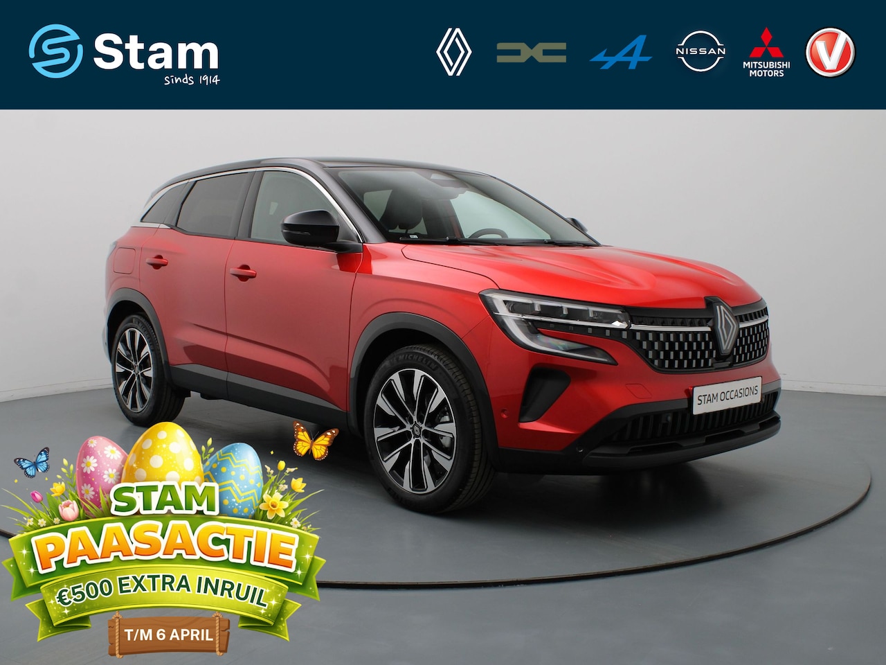 Renault Austral - Mild Hybrid 160pk X-Tronic Techno Adapt cruise | Climate | Navi | Stoel-/stuur-/voorruitve - AutoWereld.nl