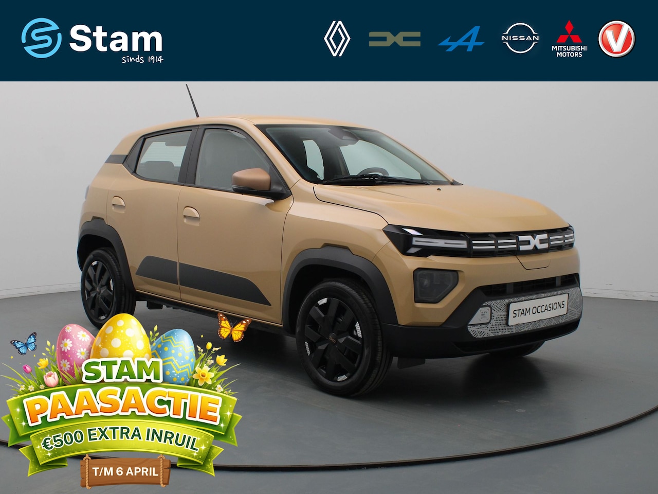 Dacia Spring - 65pk Extreme 26.8 kWh Camera | Climate | Cruise | Navi | Parkeersens. achter - AutoWereld.nl
