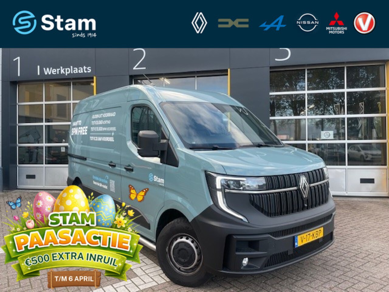 Renault Master - T35 2.0 dCi 130 L2H2 Advance Camera | Carplay | Houten laadvloer - AutoWereld.nl