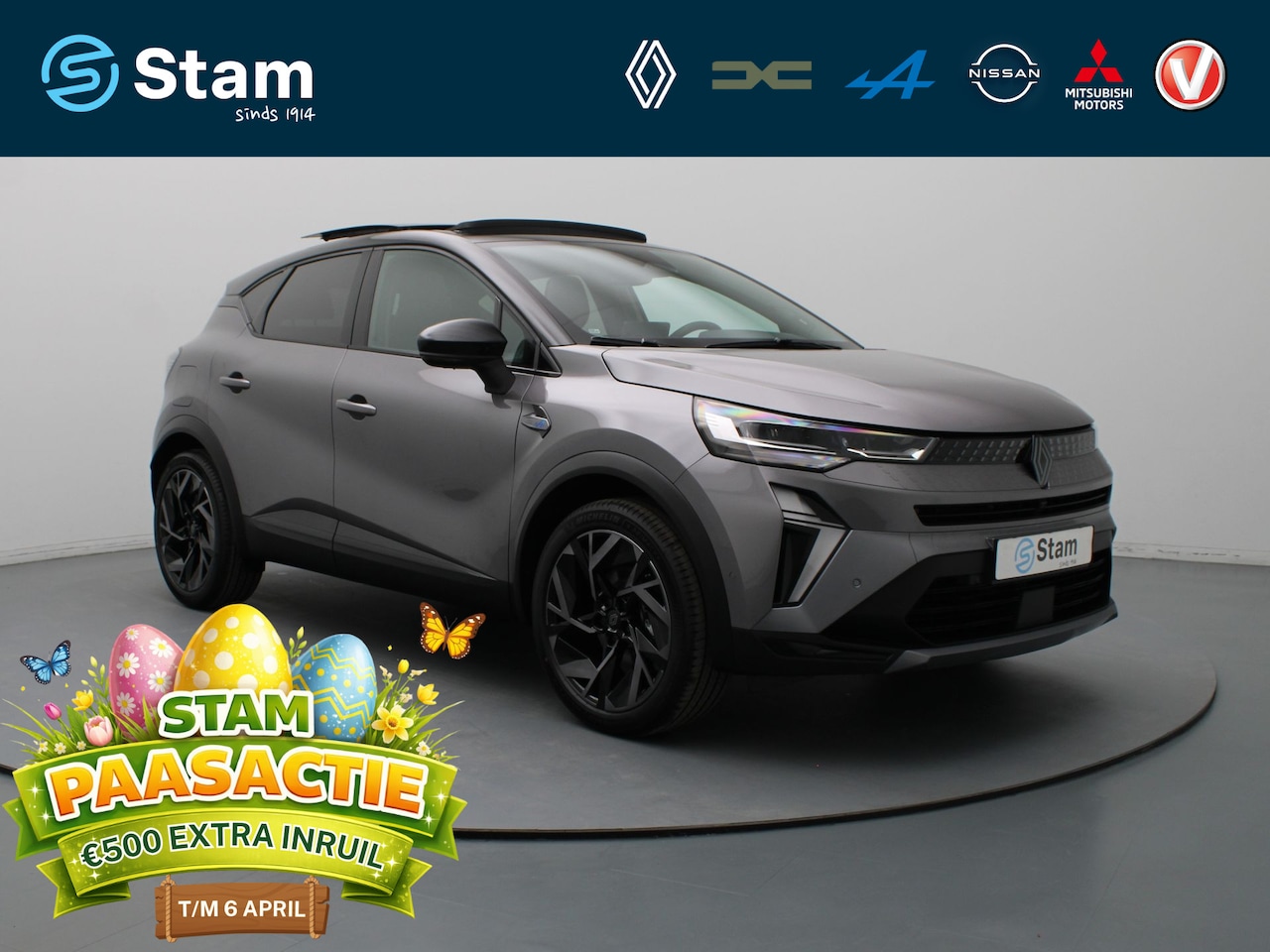 Renault Captur - 1.8 E-Tech full hybrid esprit Alpine 160pk Harman Kardon | 360° Camera | Adapt. Cruise | S - AutoWereld.nl