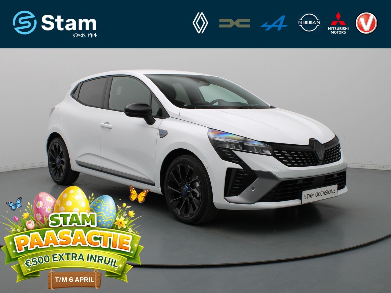 Renault Clio - Esprit Alpine E-Tech Full Hybrid 145pk 360° Camera | Adapt. cruise | Bose | Navi | Stoel-/ - AutoWereld.nl