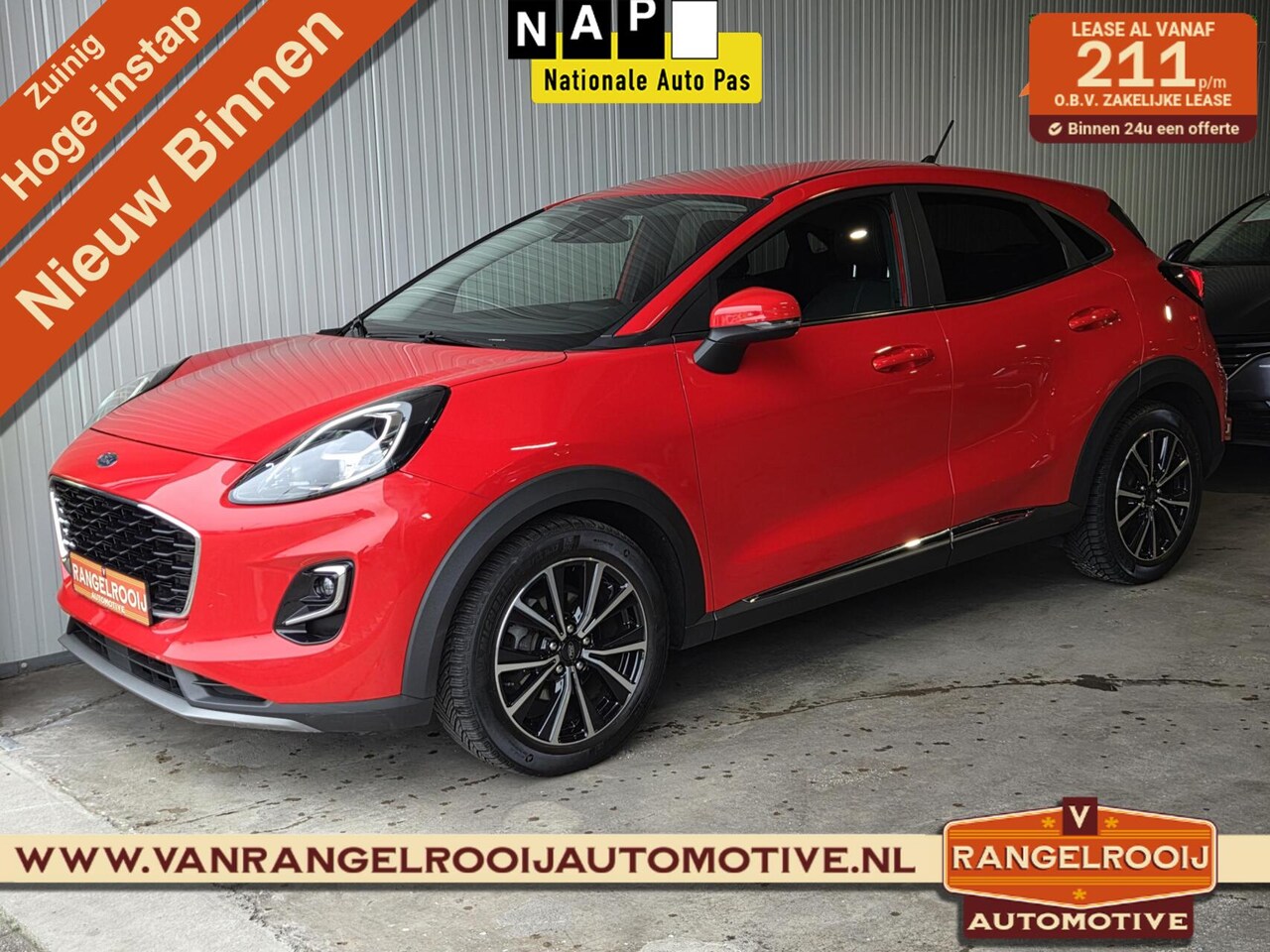 Ford Puma - 1.0 EcoBoost Hybrid Titanium 1.0 EcoBoost Hybrid Titanium, winterpakket, LED kopl., carplay - AutoWereld.nl