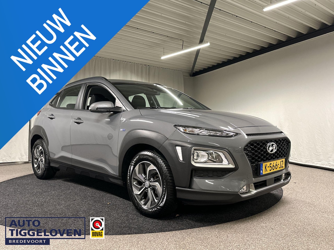 Hyundai Kona - 1.6 GDI HEV Comfort Smart Automaat | Navi | Krell - AutoWereld.nl