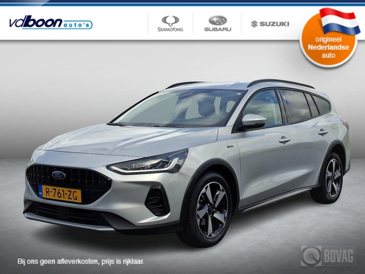 Ford Focus Wagon - 1.0 EcoBoost Hybrid Active X NL AUTO | rijklaarprijs!! - AutoWereld.nl