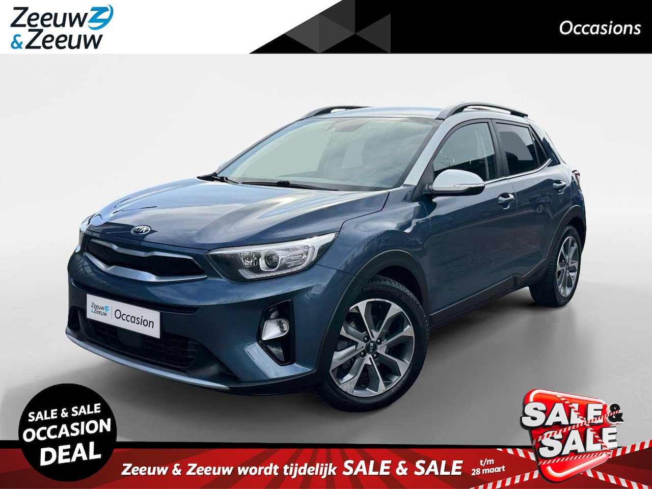 Kia Stonic - 1.0 T-GDi ExecutiveLine | Stoel- & Stuurverwarming | Achteruitrijcamera | Dodehoek Detecti - AutoWereld.nl