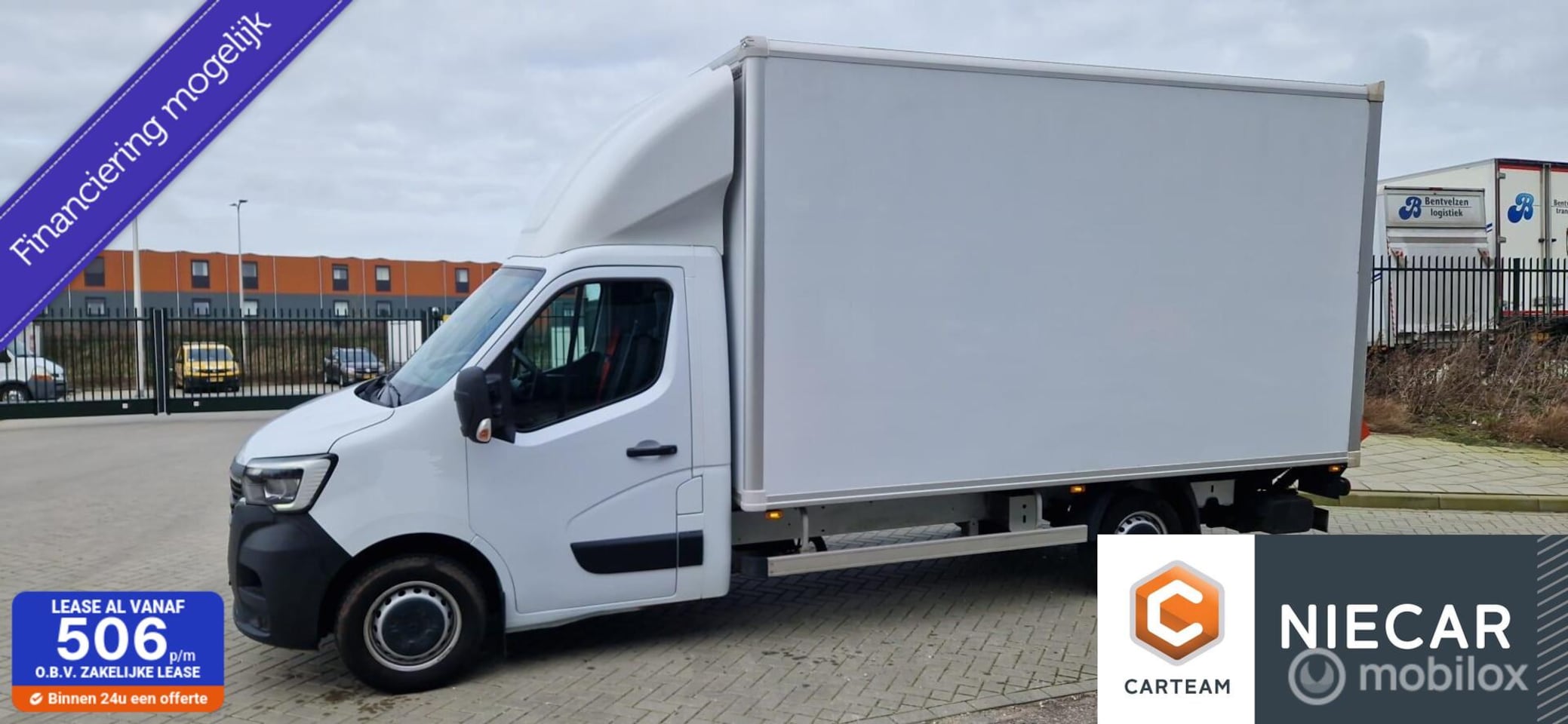 Renault Master - BAKWAGEN 20m3 met laadklep - AutoWereld.nl