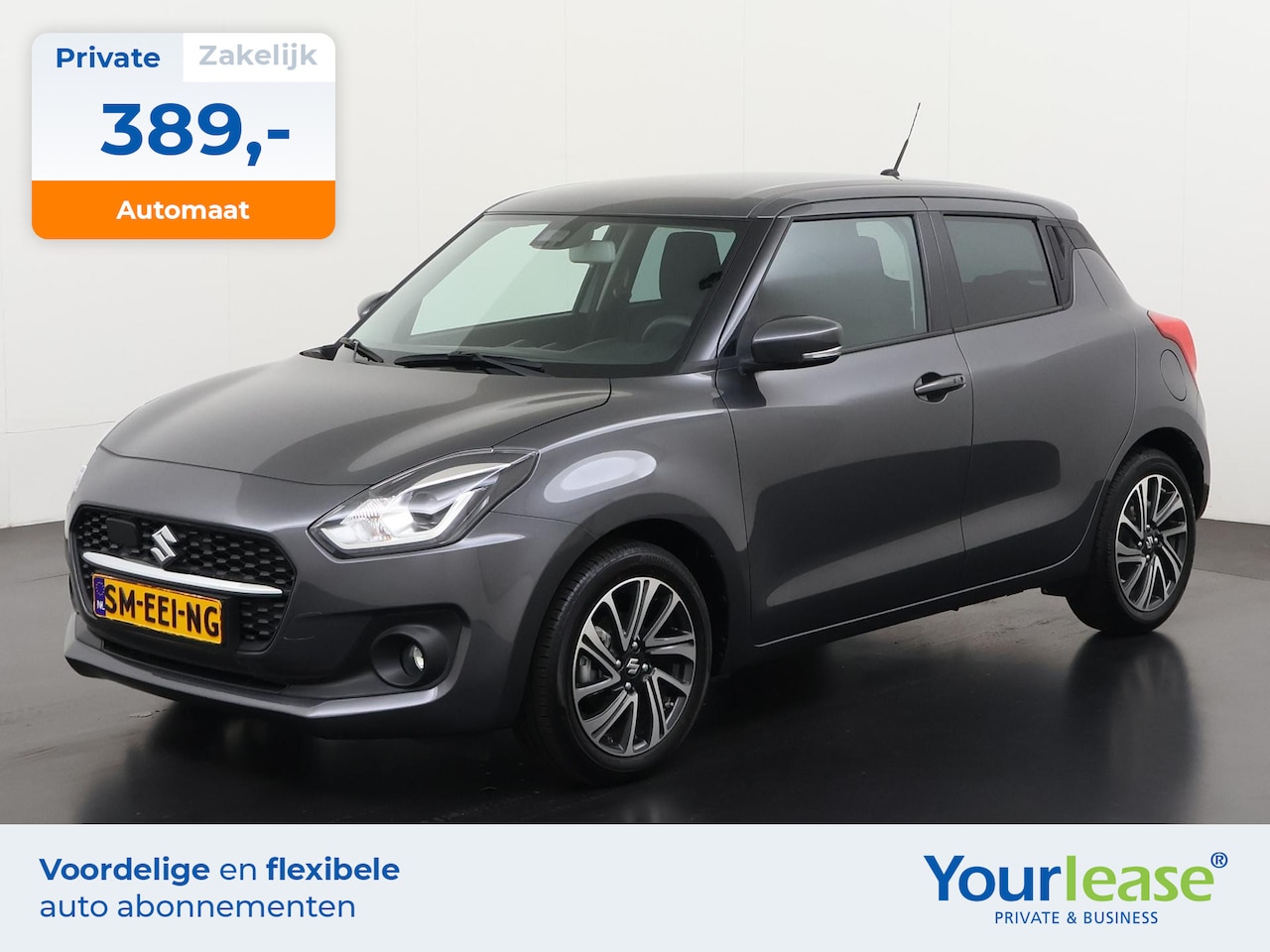 Suzuki Swift - 1.2 Style Smart Hybrid Automaat | All-in 389,- Private Lease | Direct uit voorraad - AutoWereld.nl