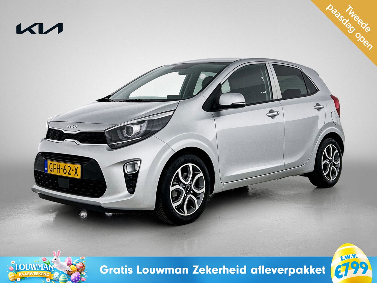 Kia Picanto - 1.0 DPi DynamicPlusLine Climate Control | Cruise Control | Navigatie | Apple Car Play Kia- - AutoWereld.nl