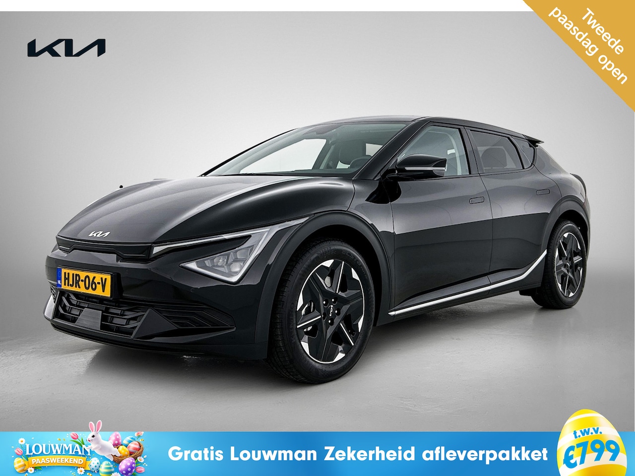 Kia EV6 - Light Edition 63 kWh | 10 Jaar Garantie | Navigatie | Applecarplay / Android Auto | Stuurv - AutoWereld.nl