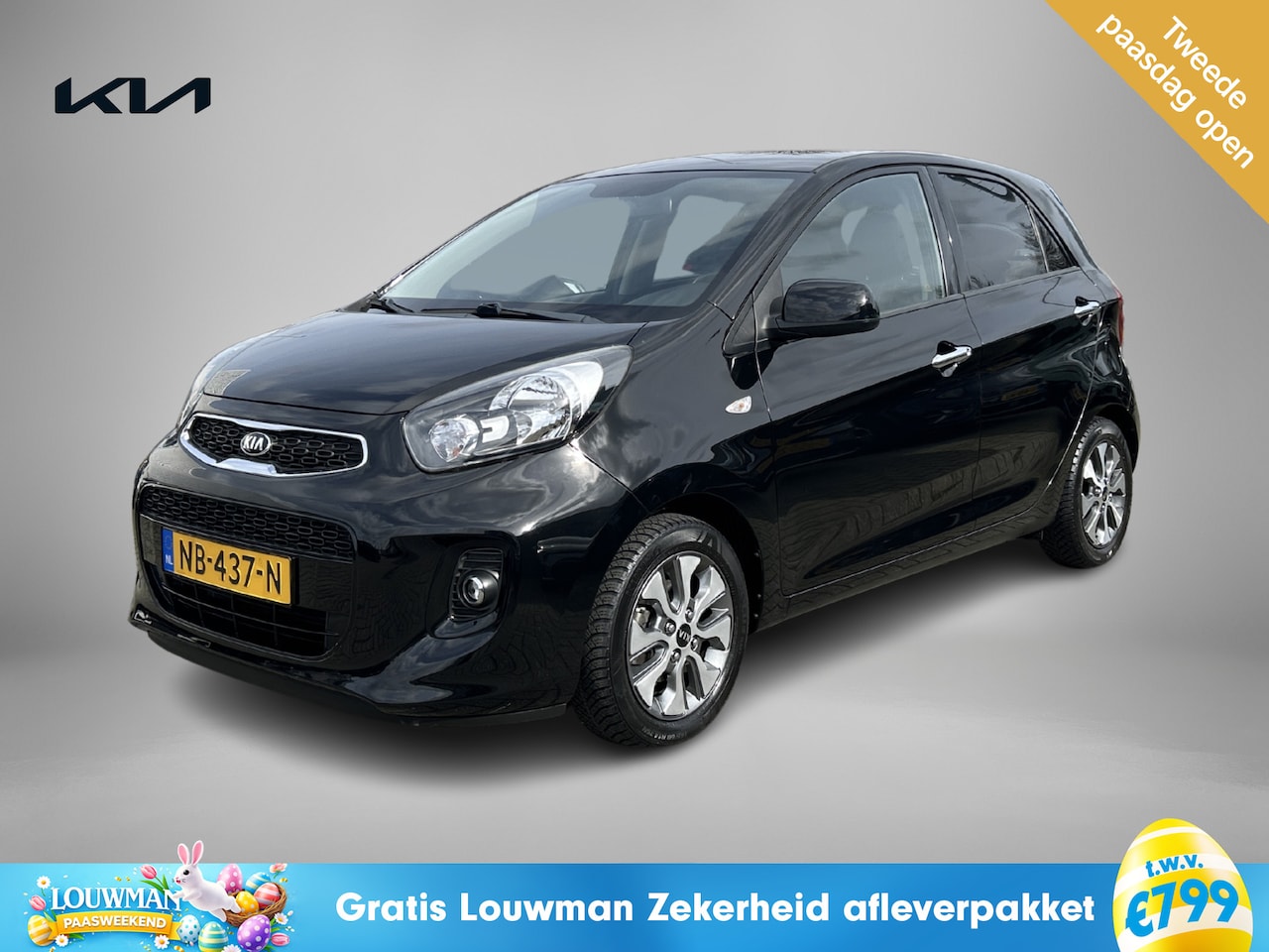 Kia Picanto - 1.0 CVVT ComfortPlusLine Navigator Kia-paasweekend - AutoWereld.nl
