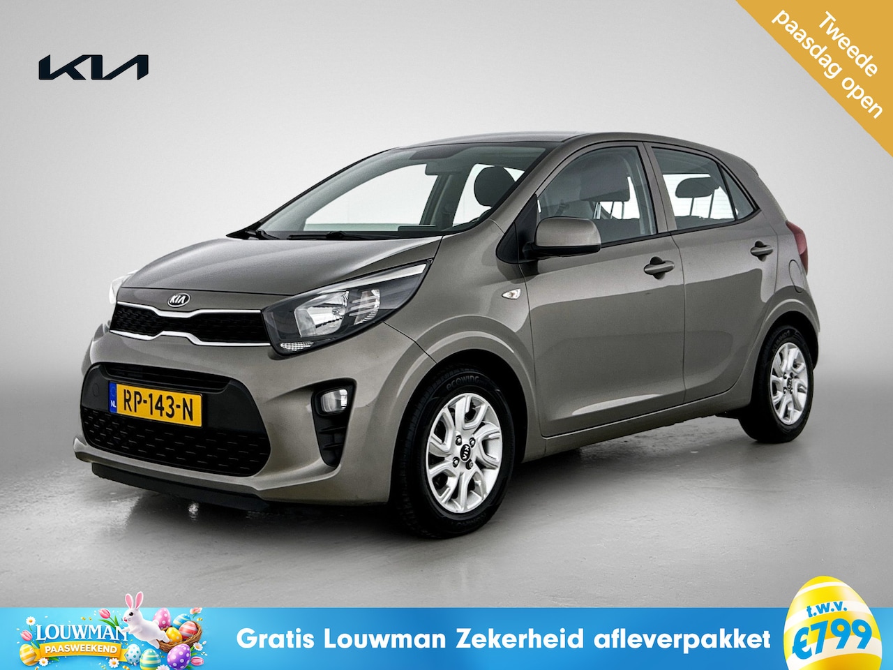 Kia Picanto - 1.0 CVVT ComfortPlusLine Navigator Kia-paasweekend - AutoWereld.nl