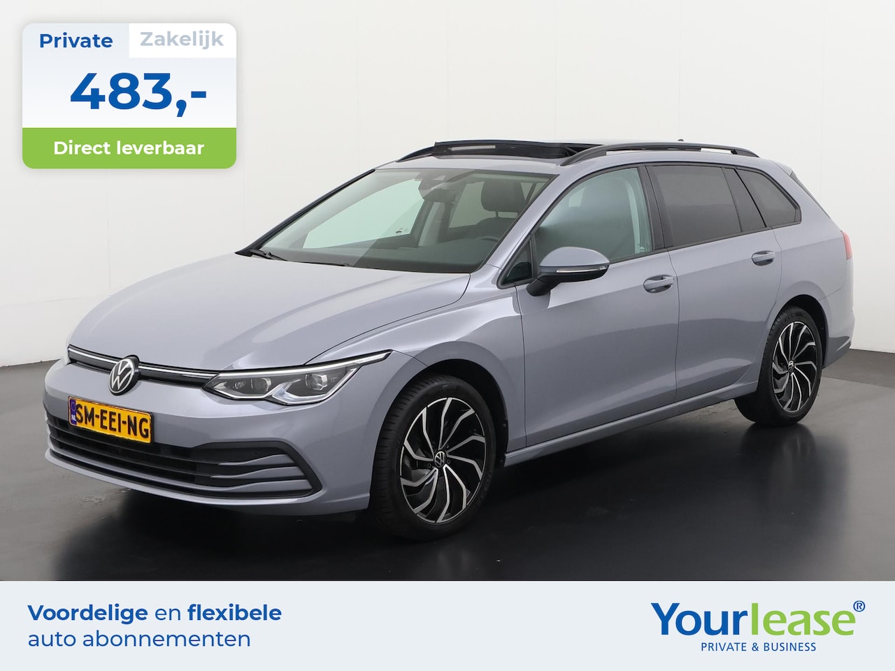 Volkswagen Golf Variant - 1.5 TSI Life | All-in 483,- Private Lease | Direct uit voorraad - AutoWereld.nl