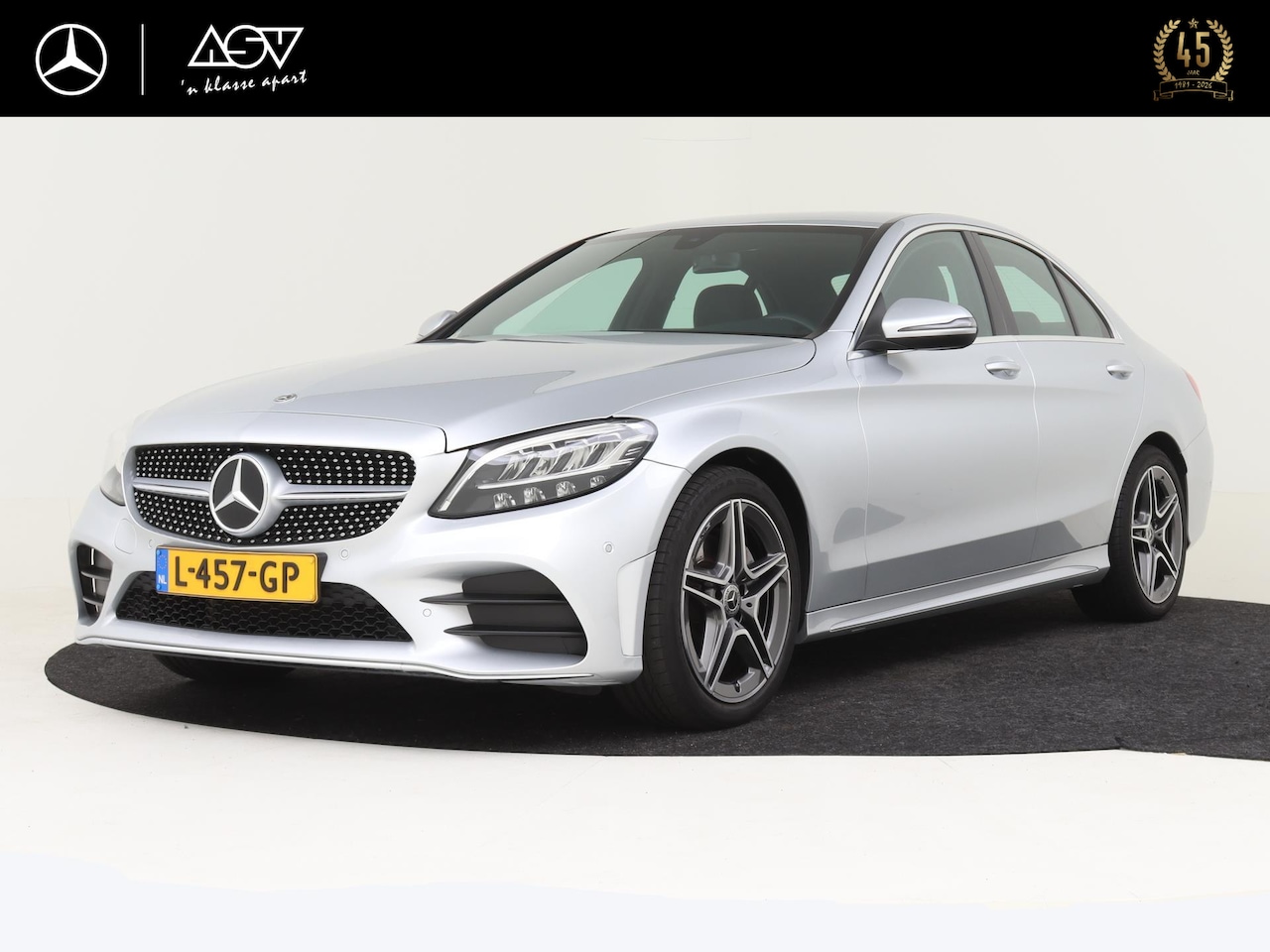 Mercedes-Benz C-klasse - 180 AMG Business Line | Achteruitrij Camera | Klasse 3 alarm | DAB+ Radio | Stoelverwarmin - AutoWereld.nl