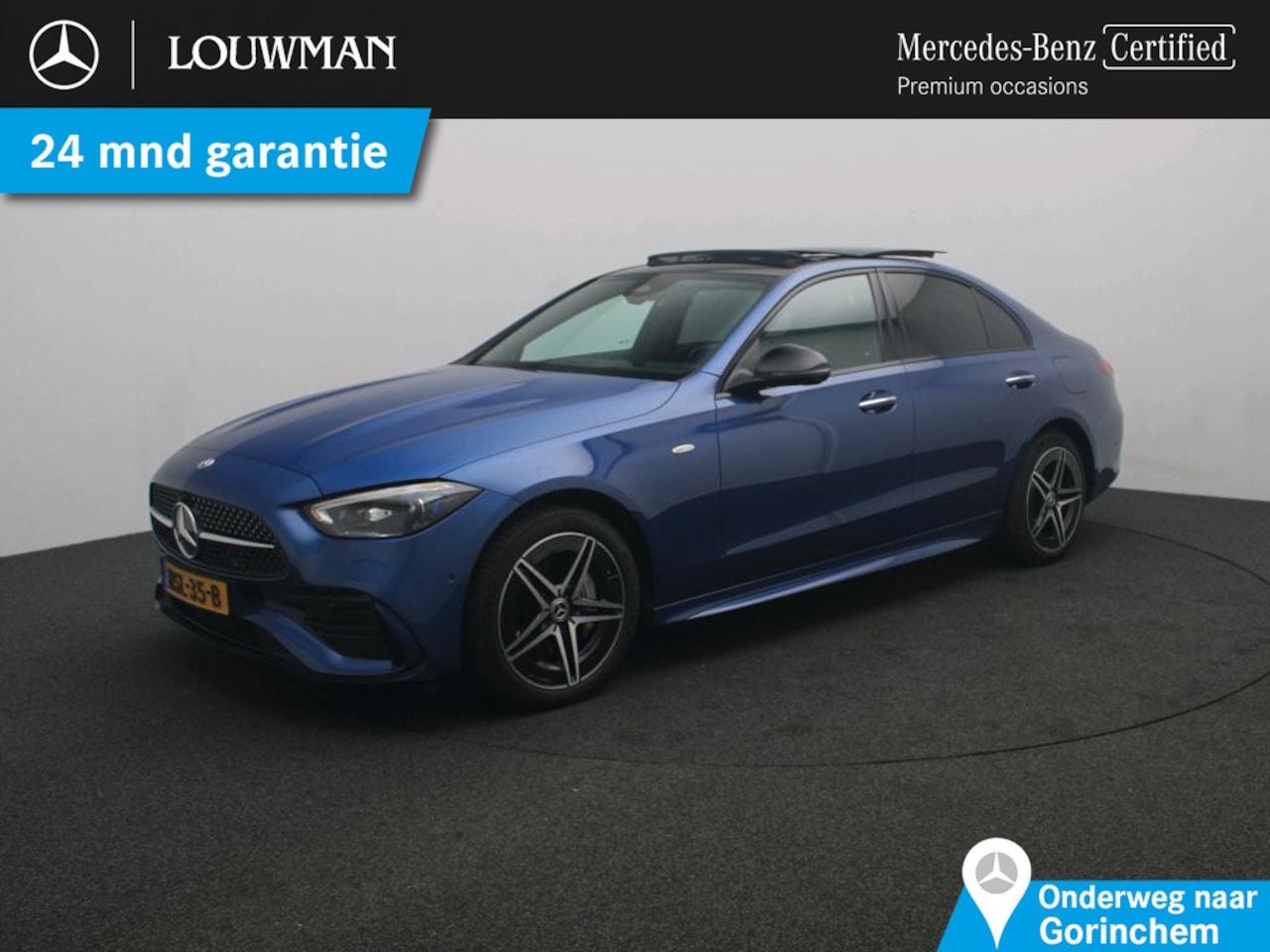 Mercedes-Benz C-klasse - 300 e Business Solution AMG AMG Line | Night Pakket | Panorama SChuif-Kanteldak | Alarm | - AutoWereld.nl