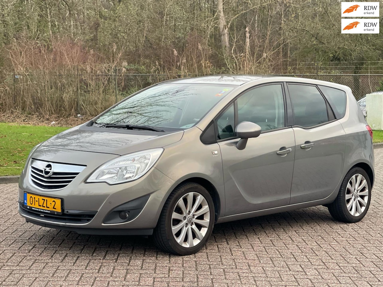 Opel Meriva - 1.4 Turbo Cosmo CRUISE CLIMA HALFLEDER - AutoWereld.nl